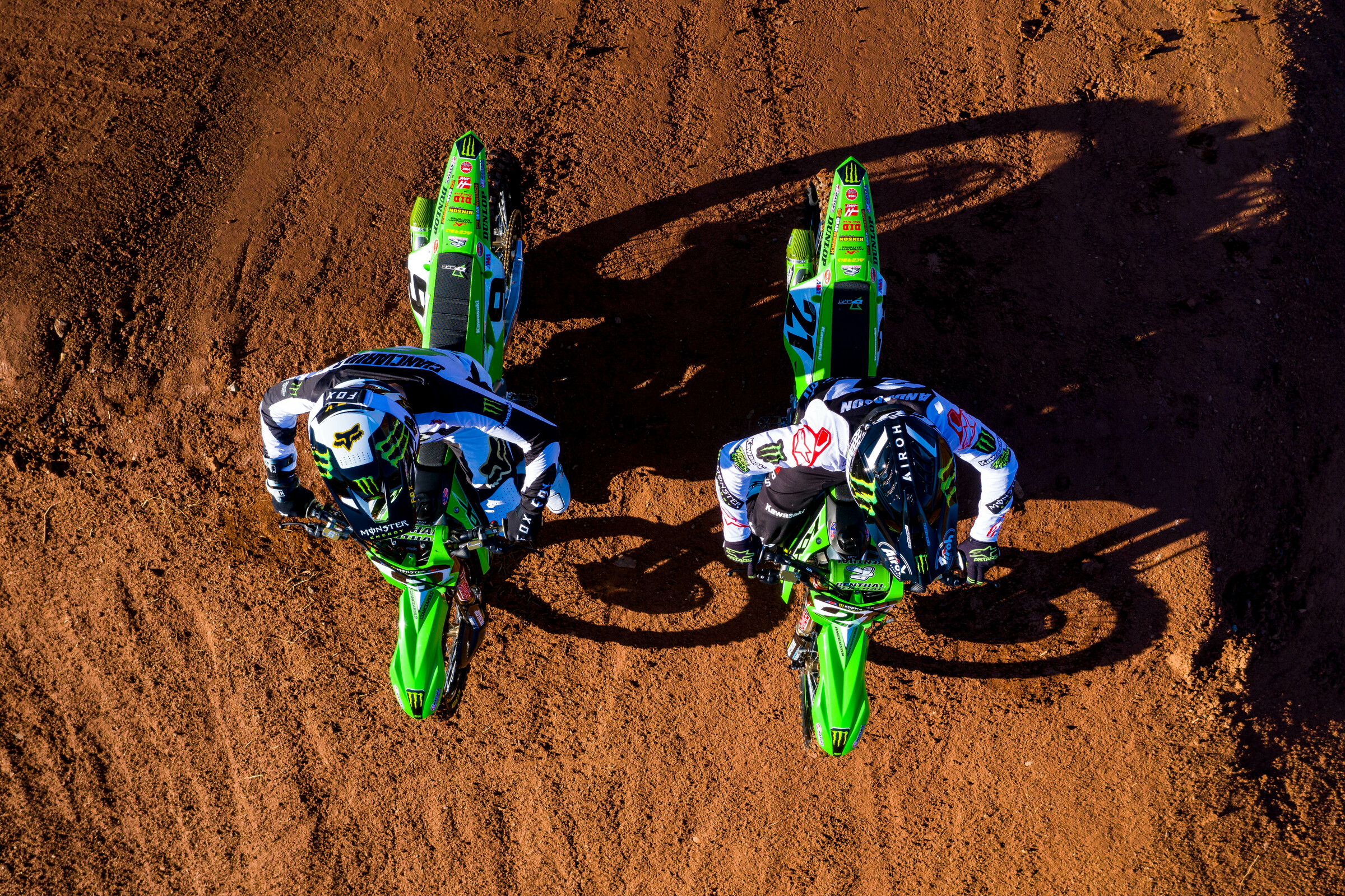 #9 Adam Cianciarulo and #21 Jason Anderson
