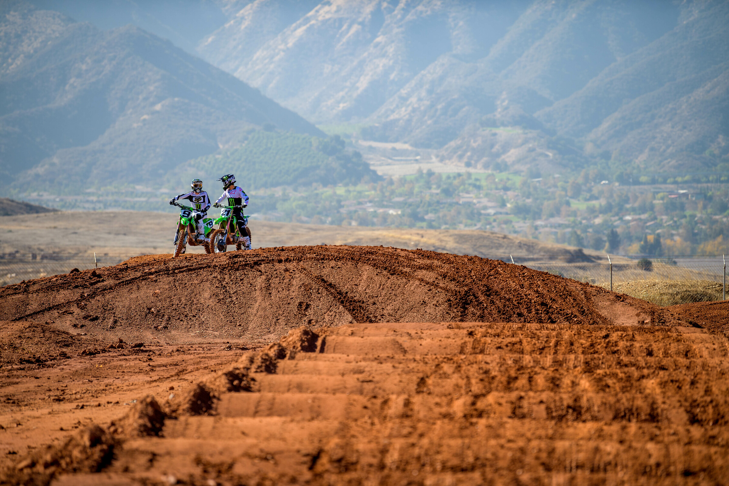 #9 Adam Cianciarulo and #21 Jason Anderson