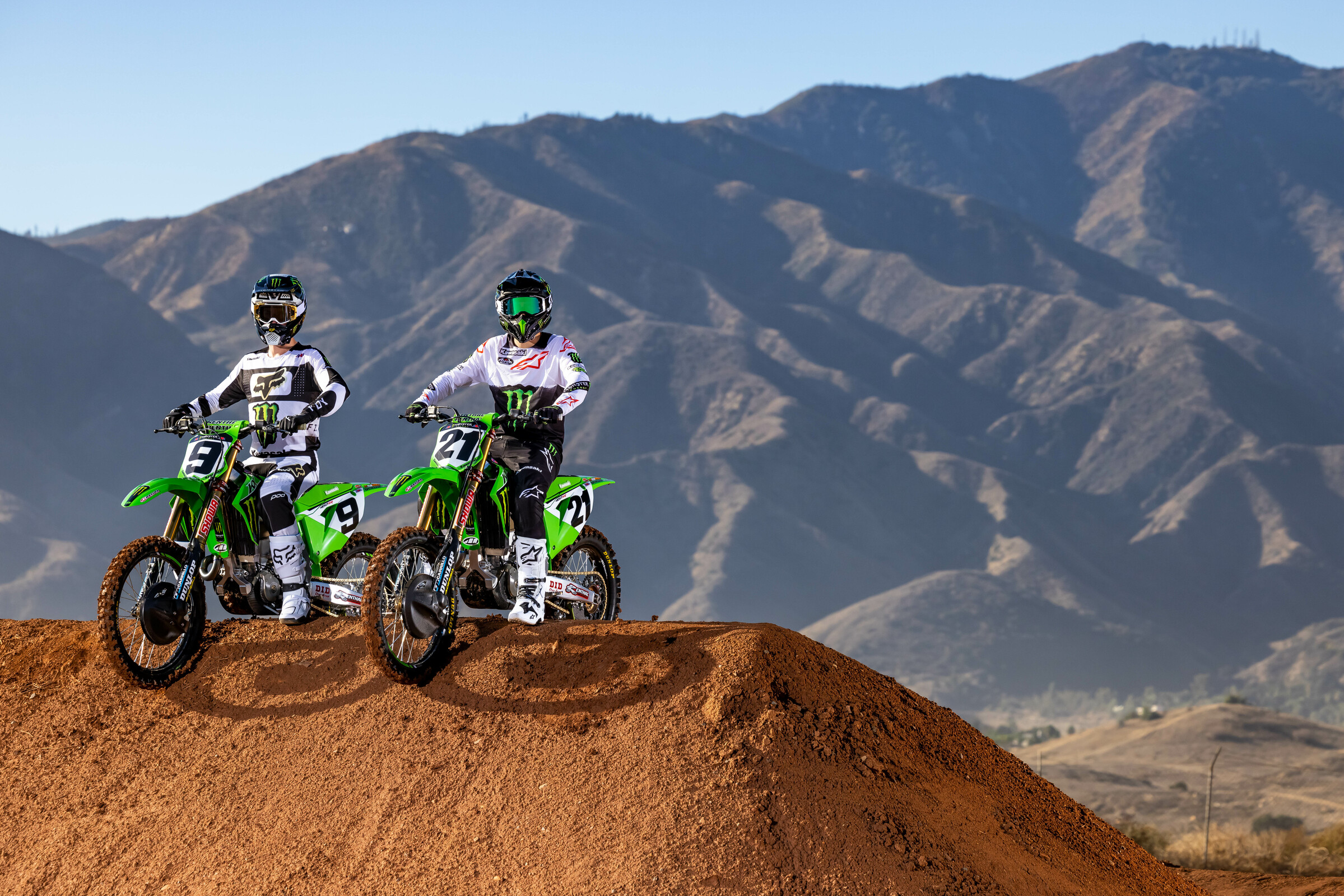 #9 Adam Cianciarulo and #21 Jason Anderson