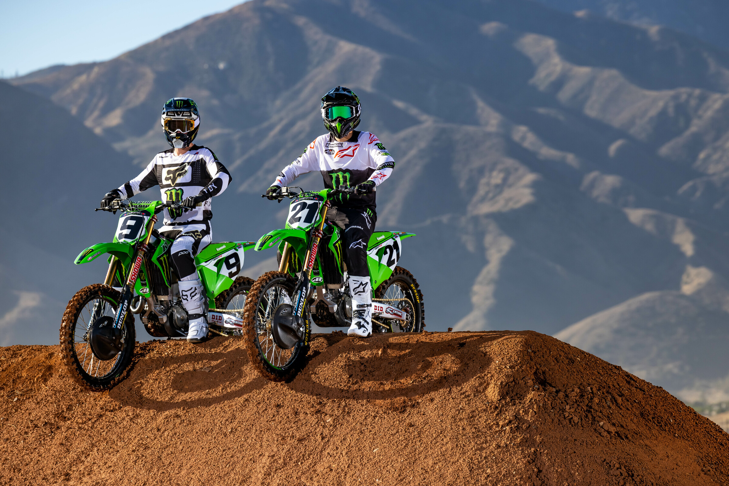 #9 Adam Cianciarulo and #21 Jason Anderson