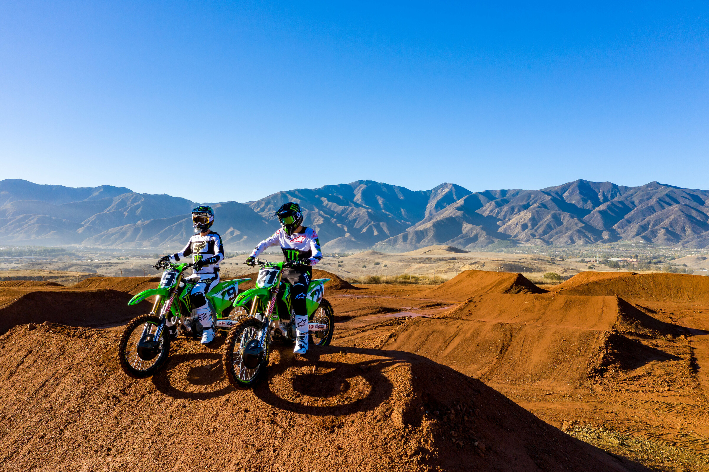 #9 Adam Cianciarulo and #21 Jason Anderson