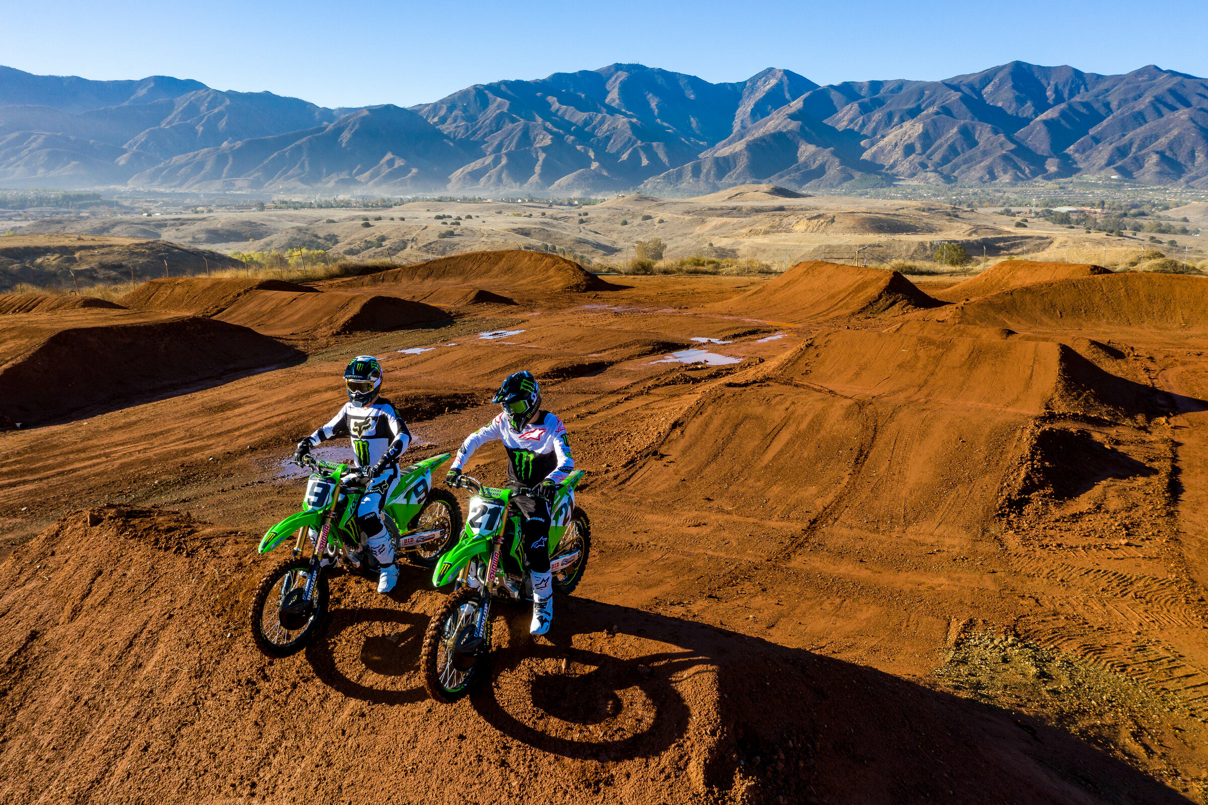 #9 Adam Cianciarulo and #21 Jason Anderson