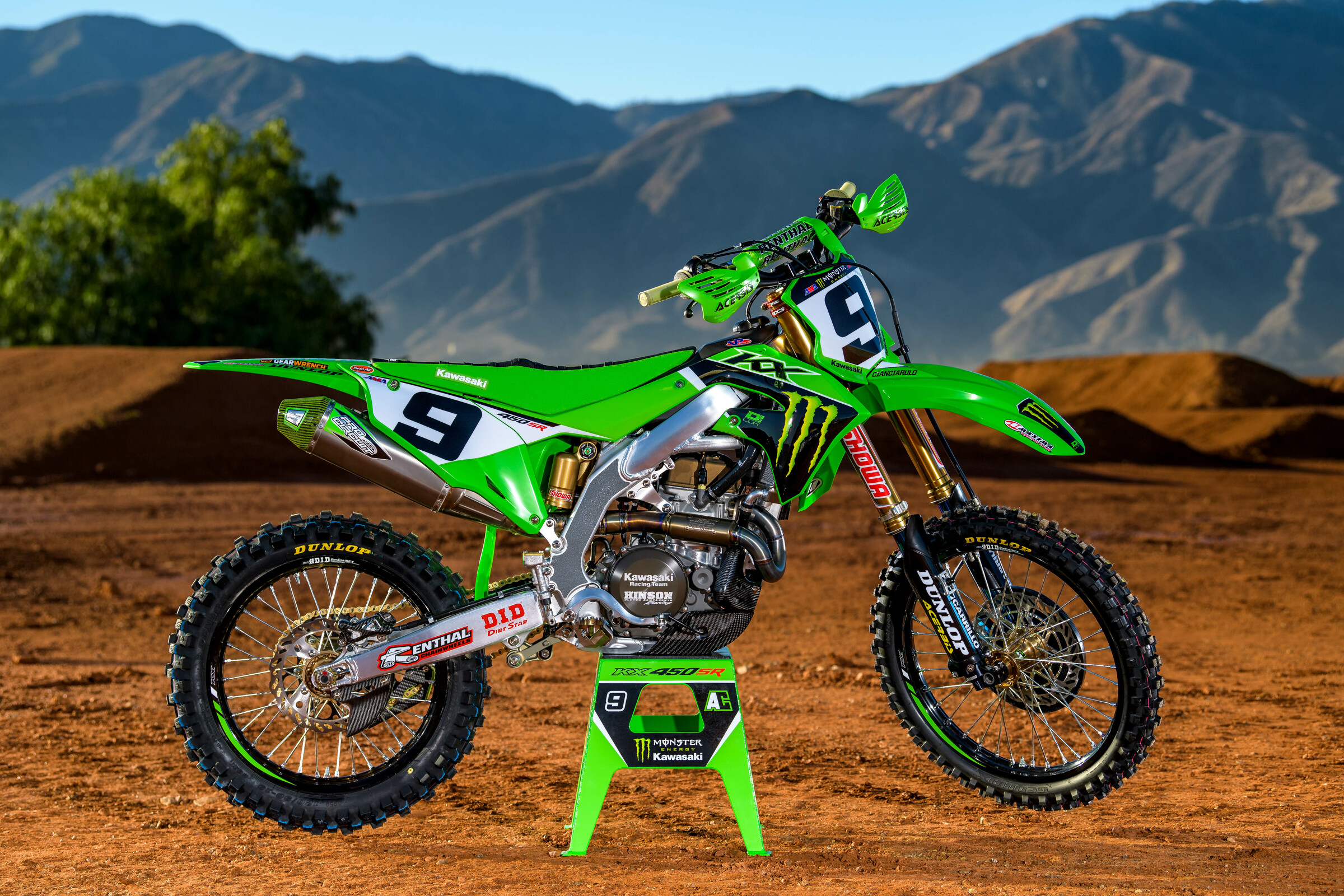 #9 Adam Cianciarulo's race machine