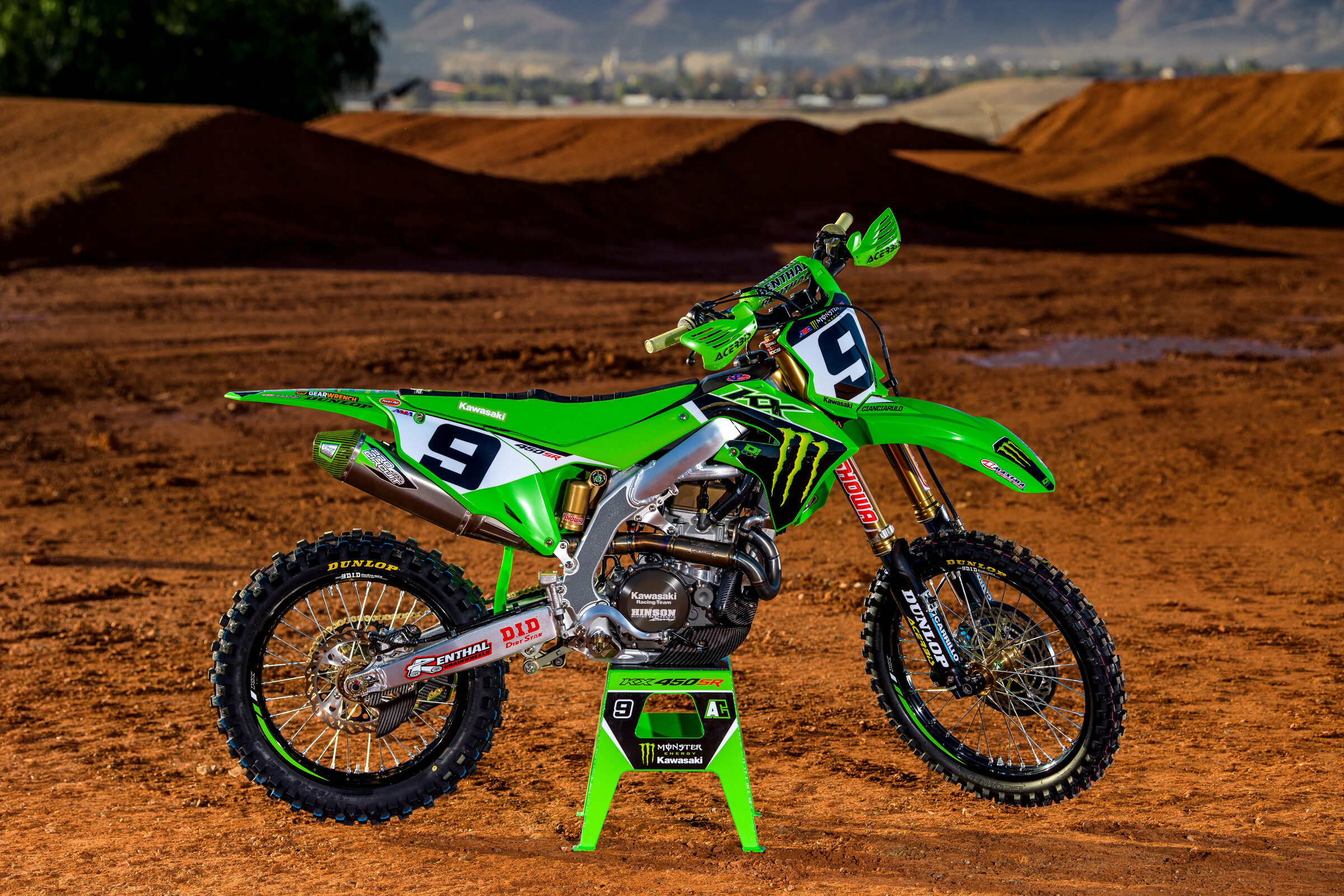 #9 Adam Cianciarulo's race machine