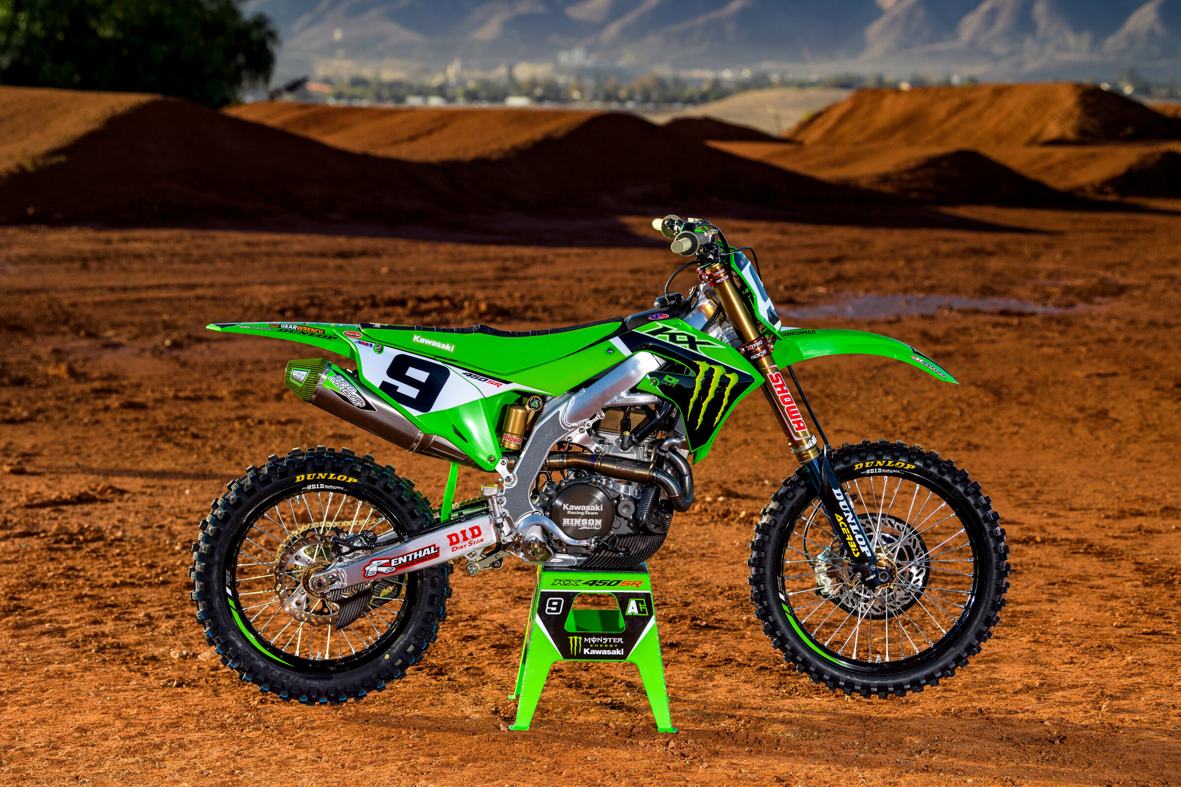 #9 Adam Cianciarulo's race machine