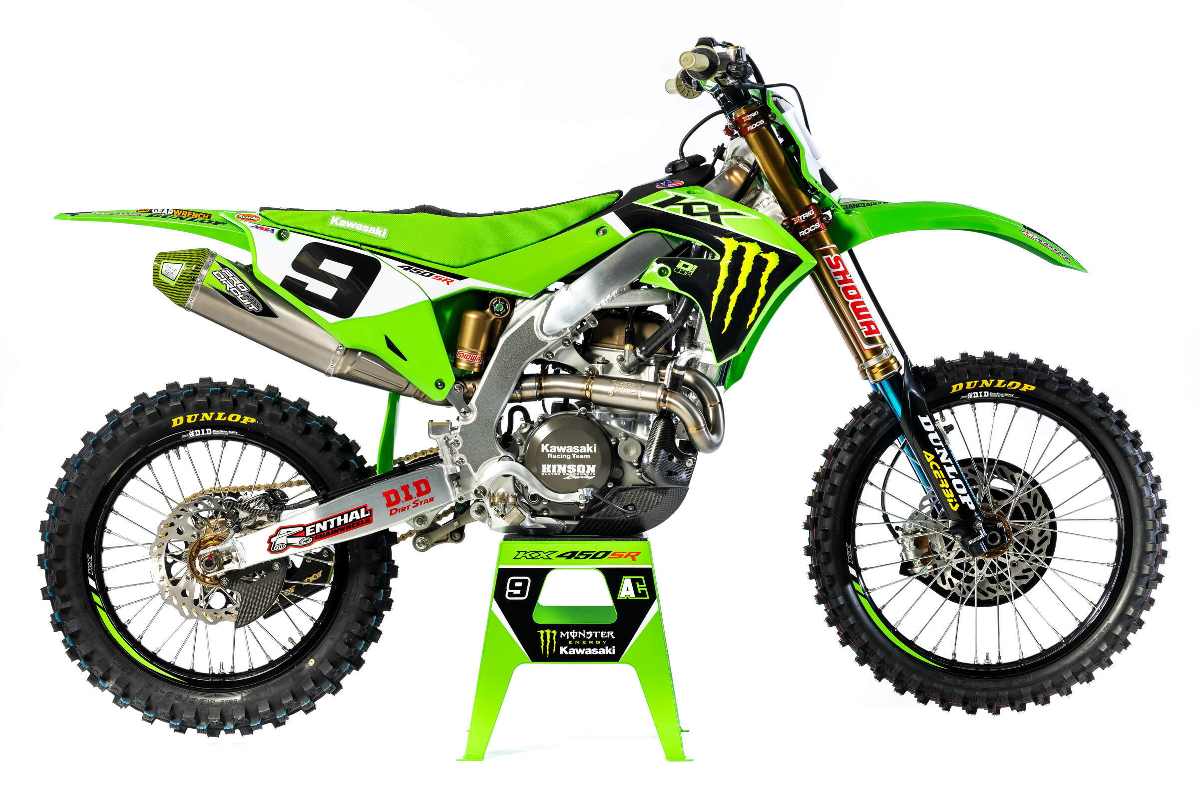#9 Adam Cianciarulo's race machine