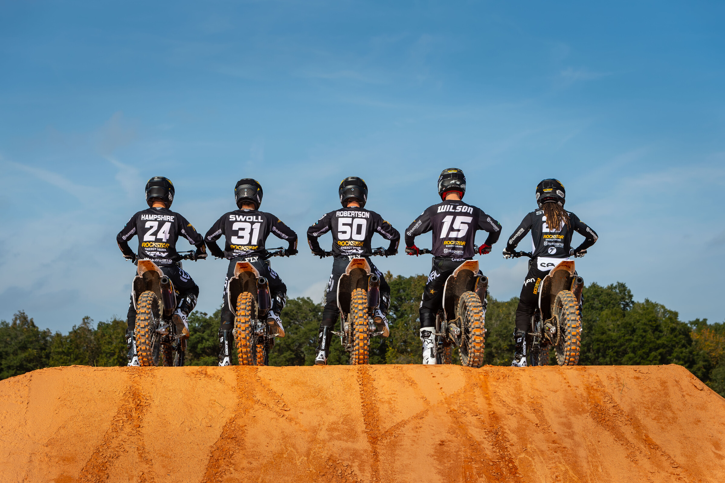 2022 Rockstar Energy Husqvarna rider roster.