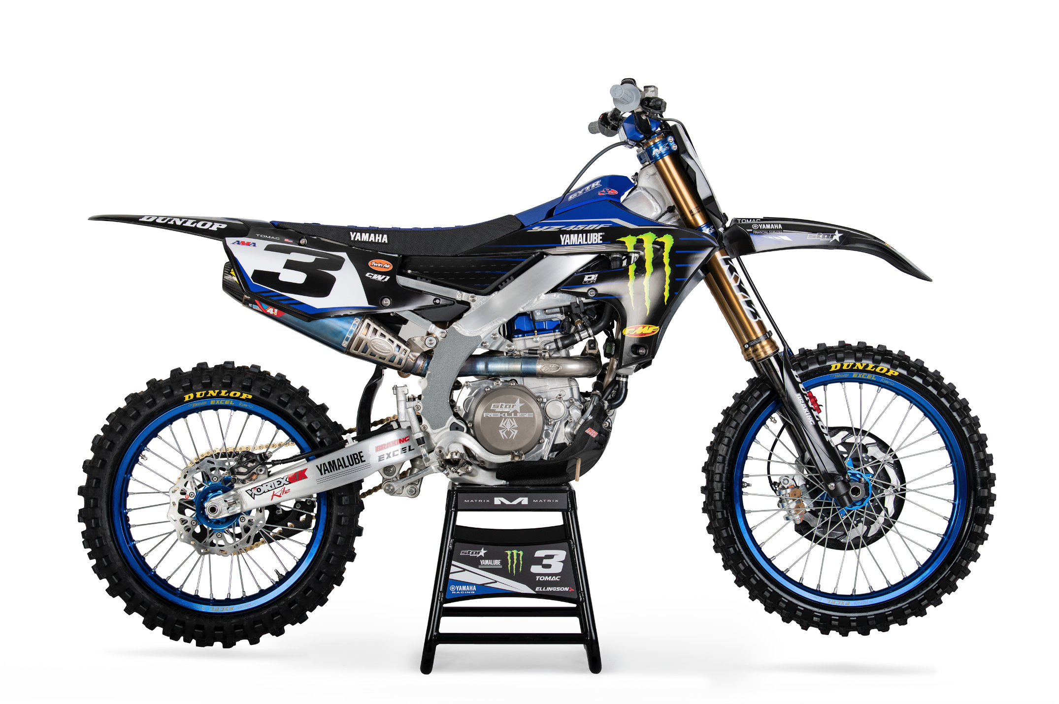 #3 Eli Tomac's 2022 race machine.
