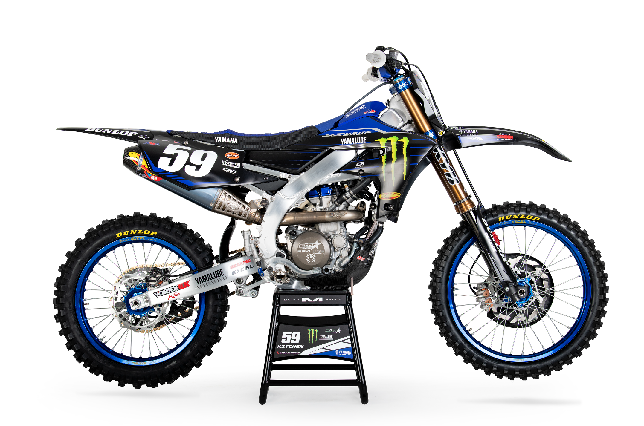 #59 Levi Kitchen's 2022 race machine.