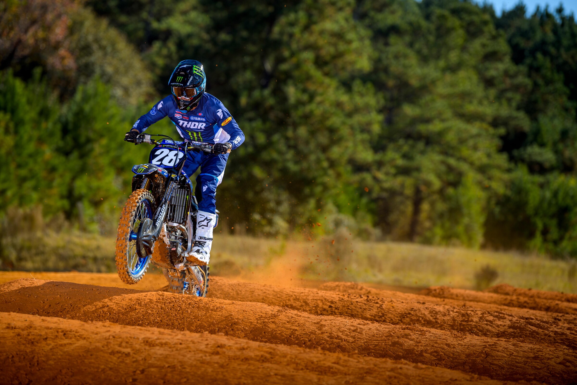 Craig at the 2022 Monster Energy/Star Yamaha Racing photo shoot.