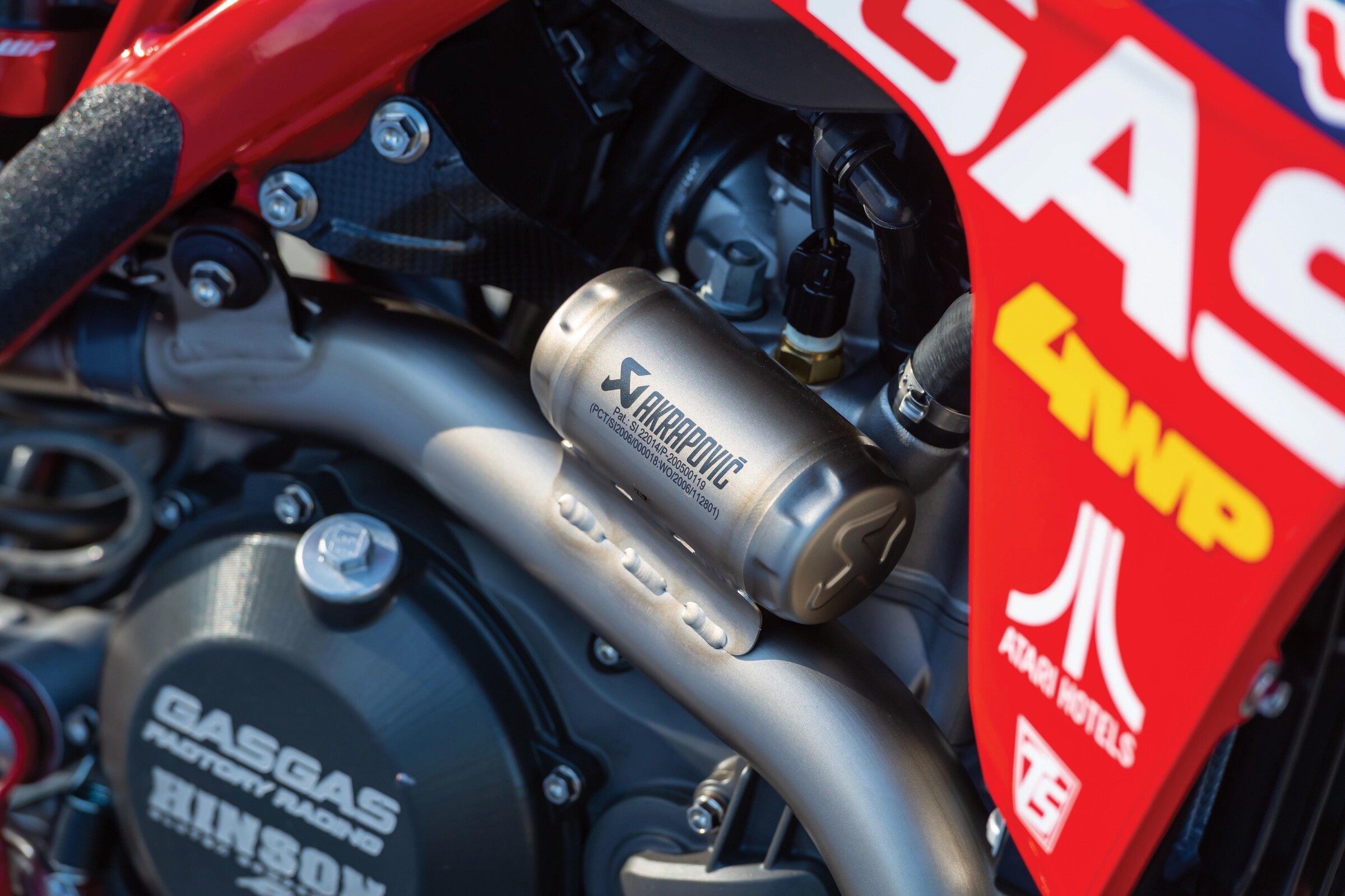 The race machine for #51 Justin Barcia