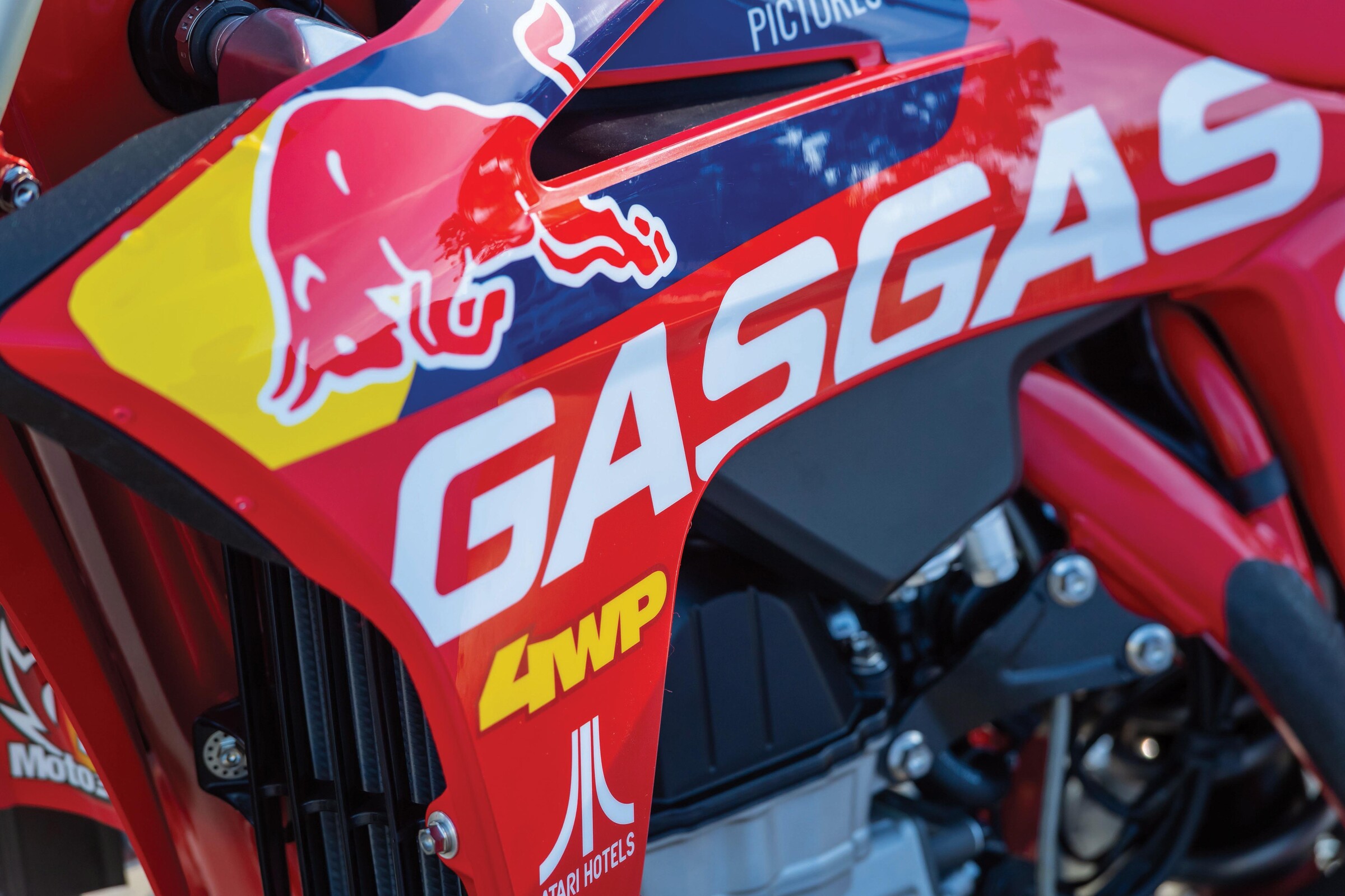 The race machine for #51 Justin Barcia