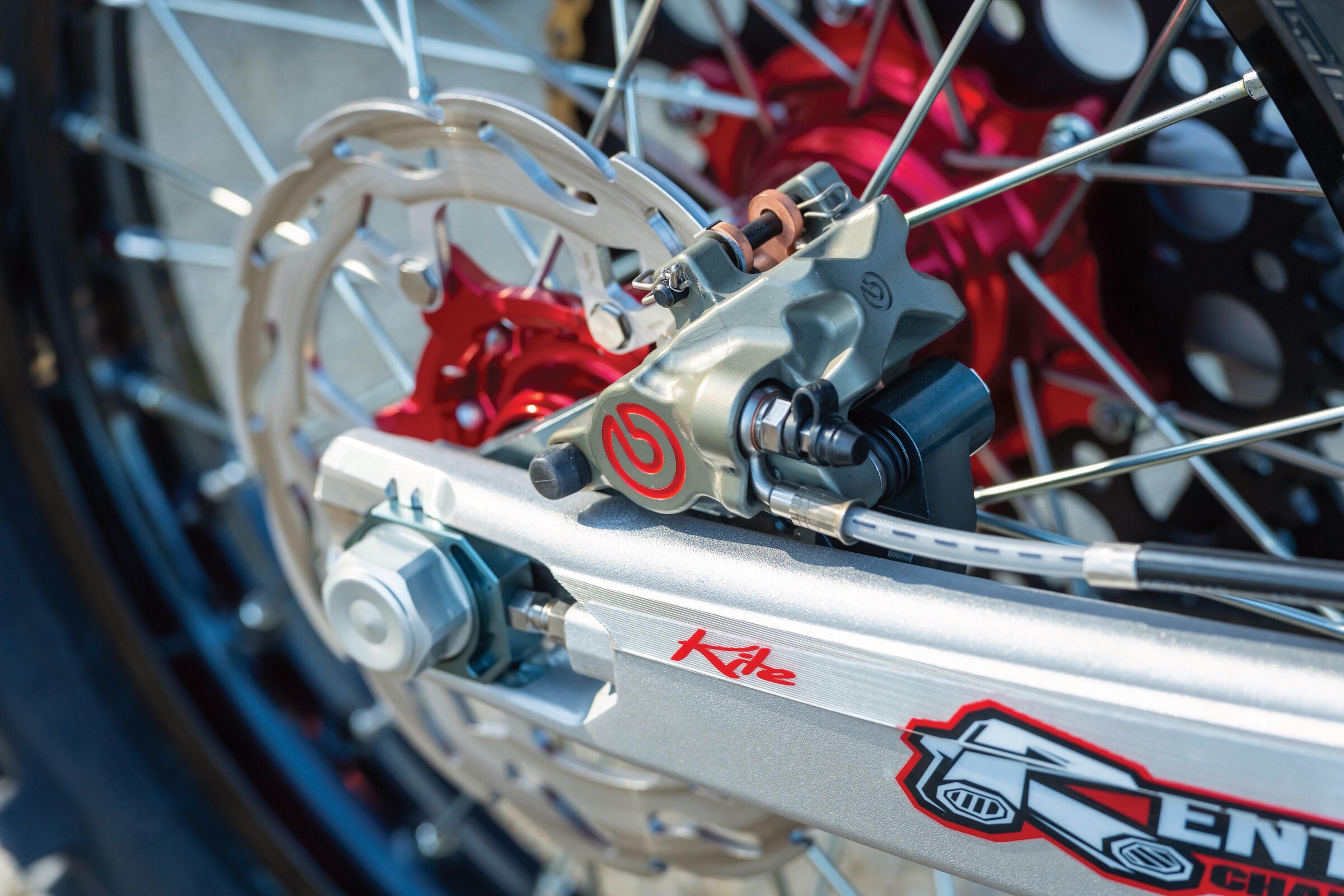 The race machine for #51 Justin Barcia