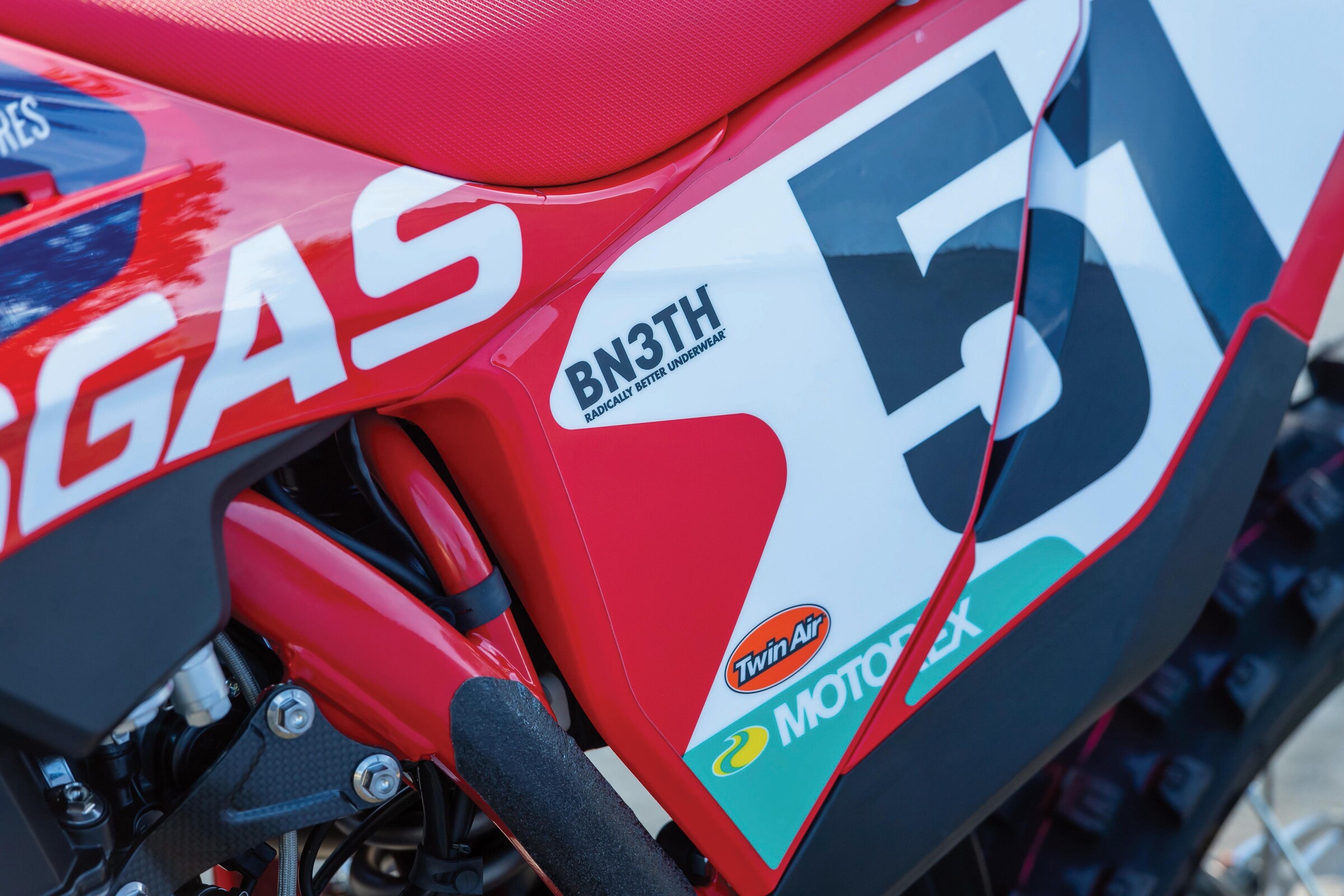 The race machine for #51 Justin Barcia