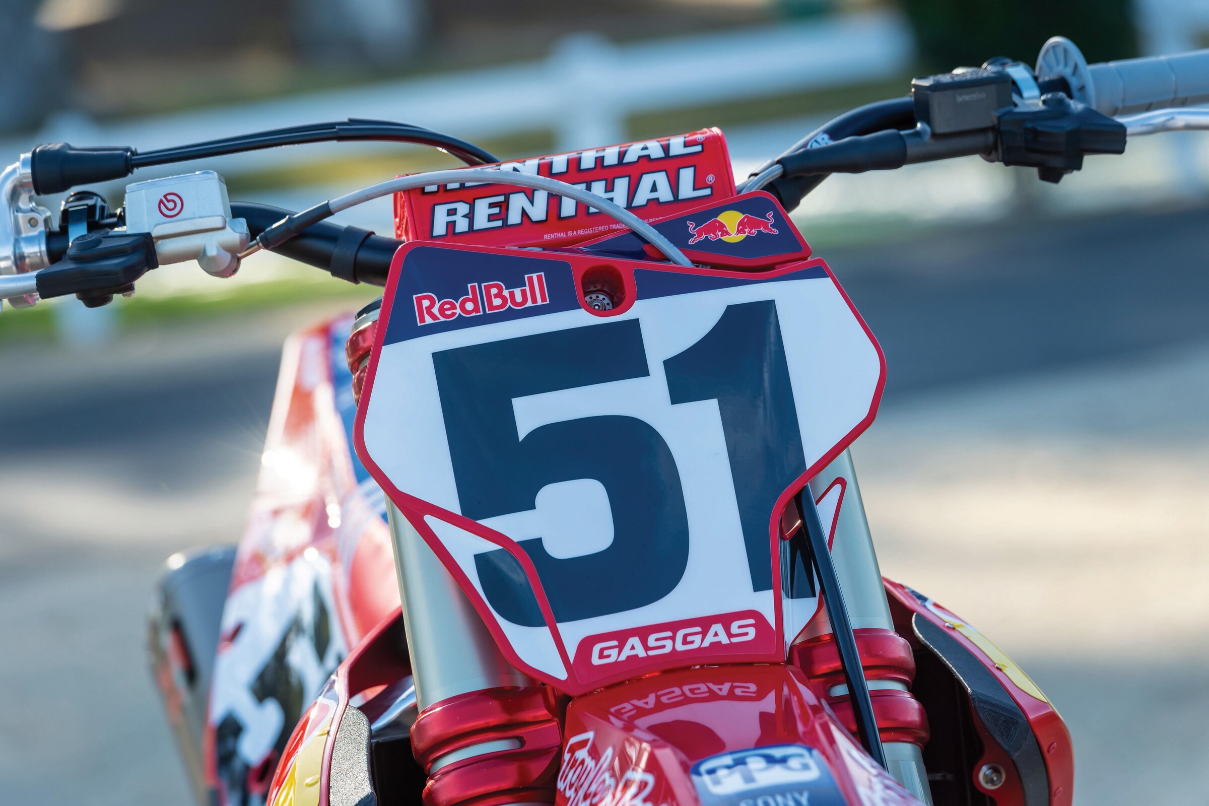 The race machine for #51 Justin Barcia