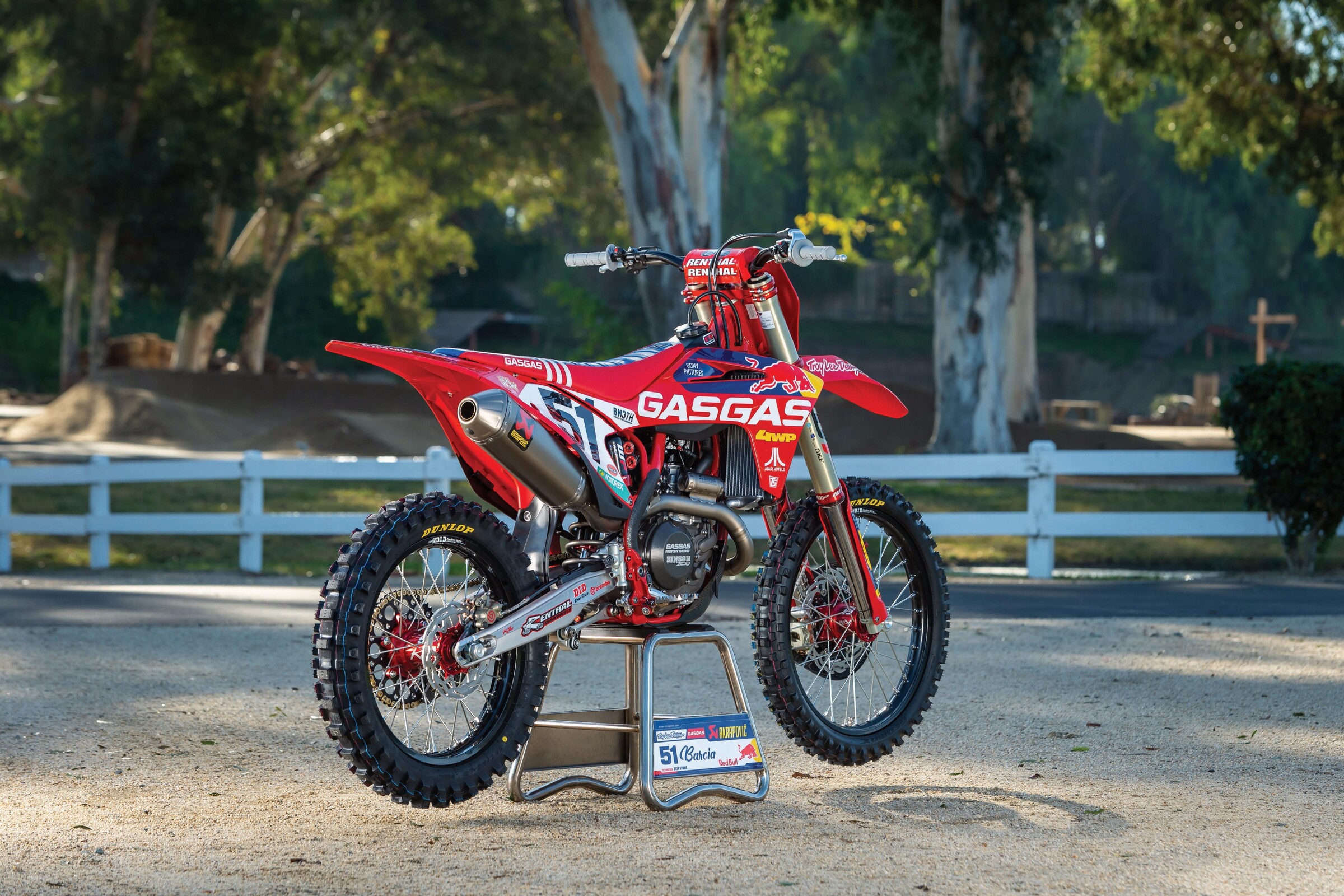 The race machine for #51 Justin Barcia