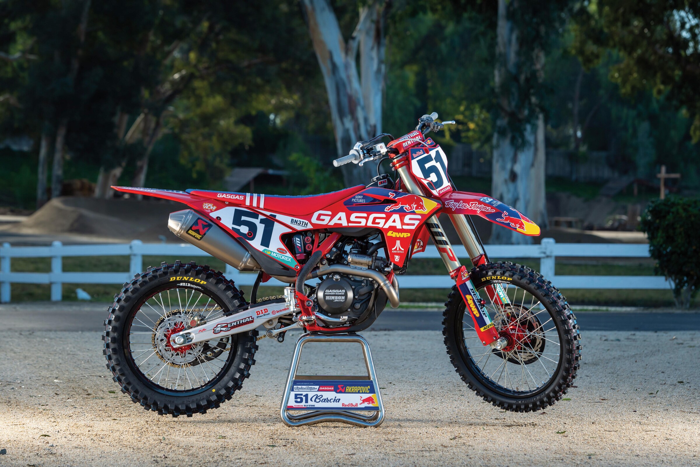 The race machine for #51 Justin Barcia