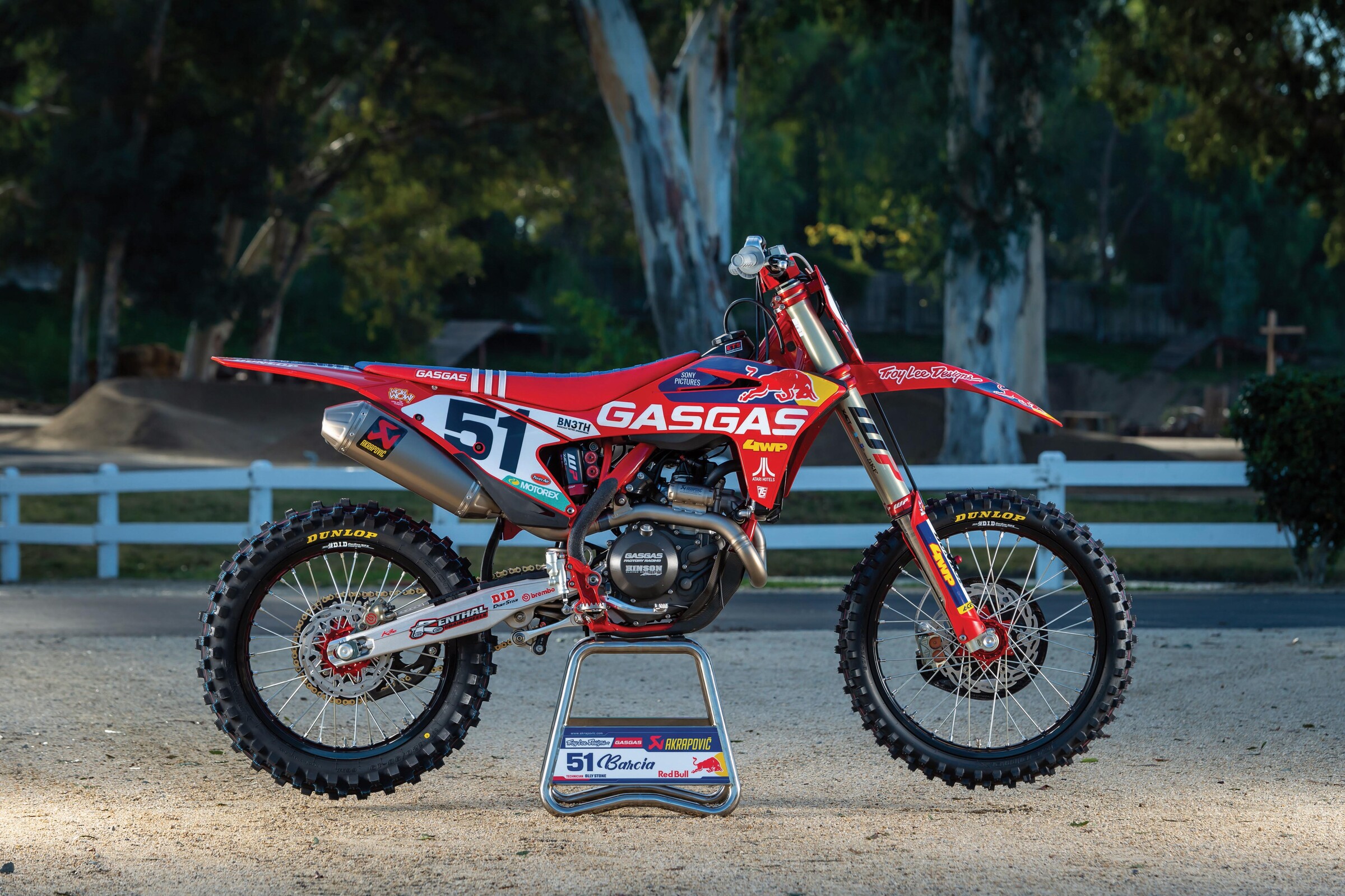 The race machine for #51 Justin Barcia