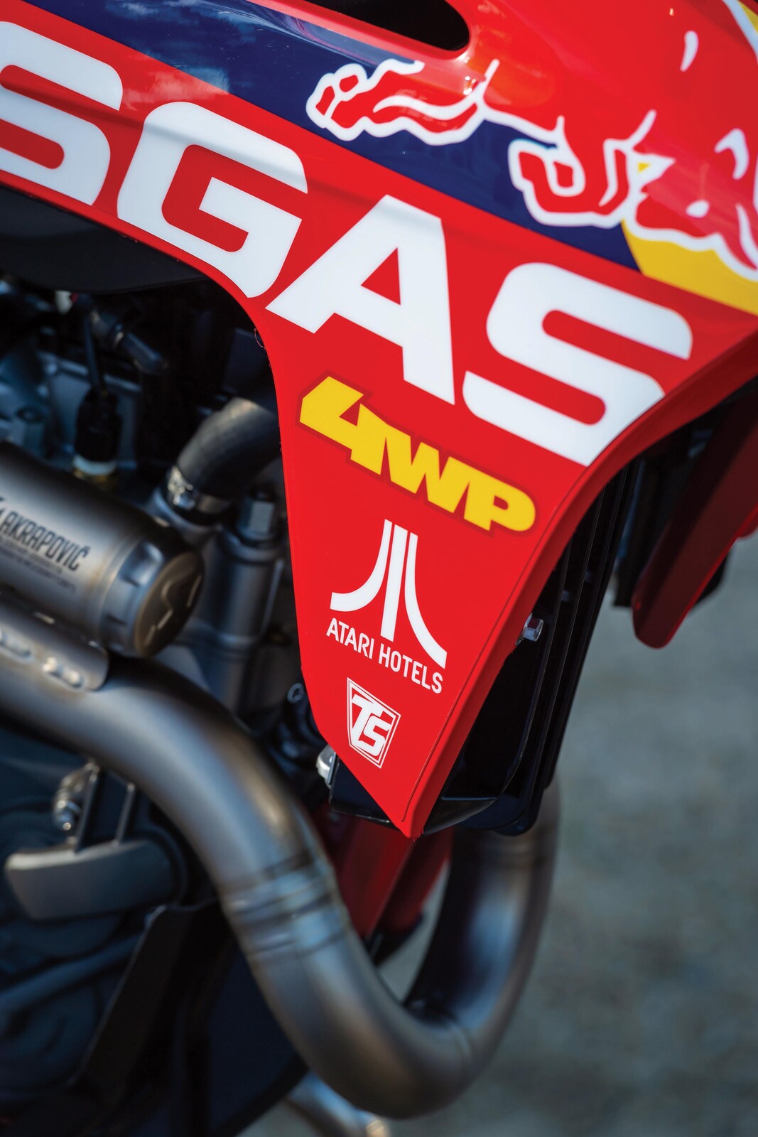 The race machine for #51 Justin Barcia