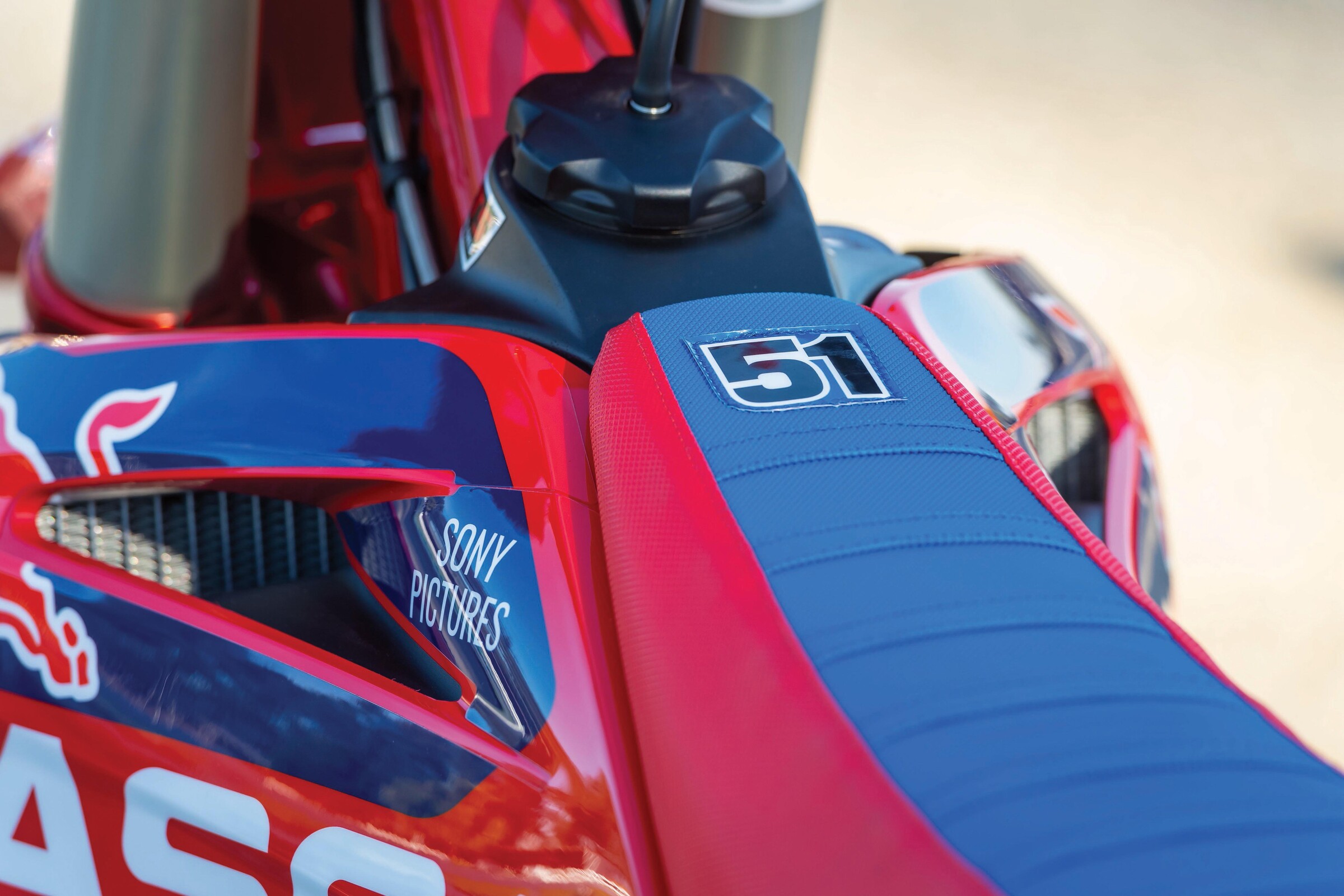 The race machine for #51 Justin Barcia