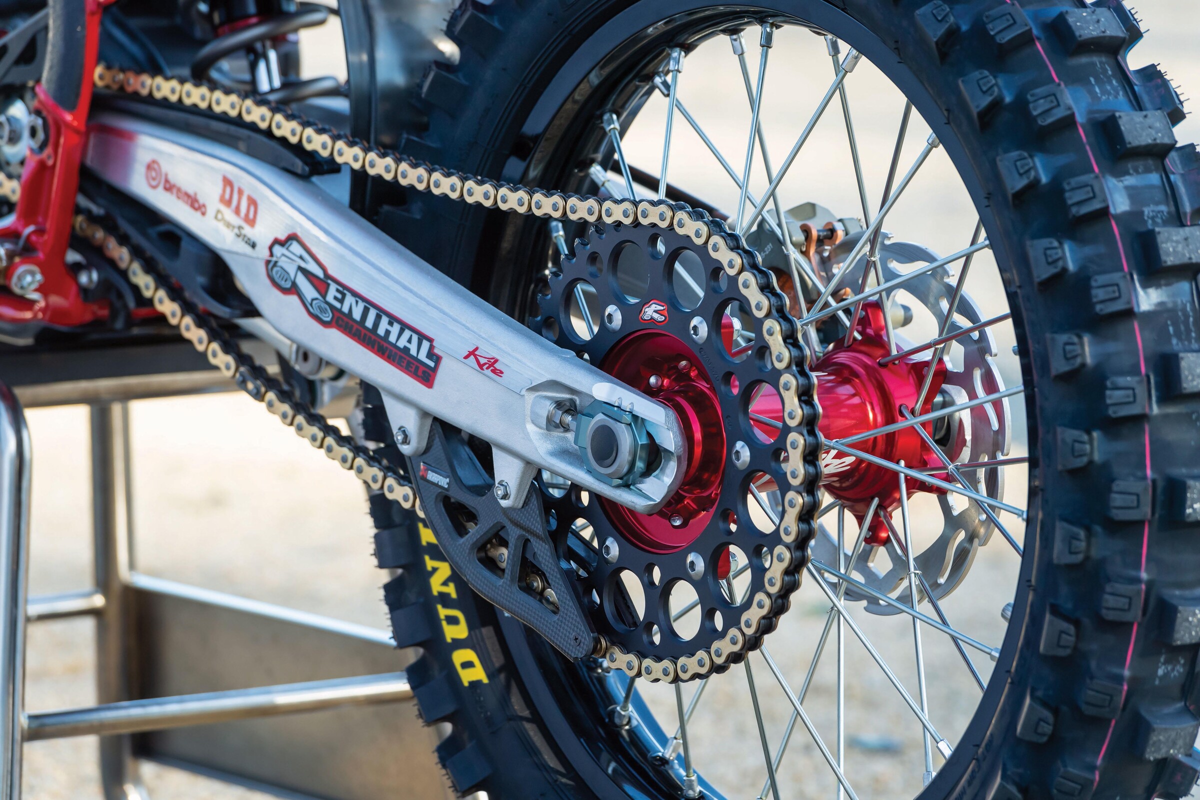 The race machine for #51 Justin Barcia