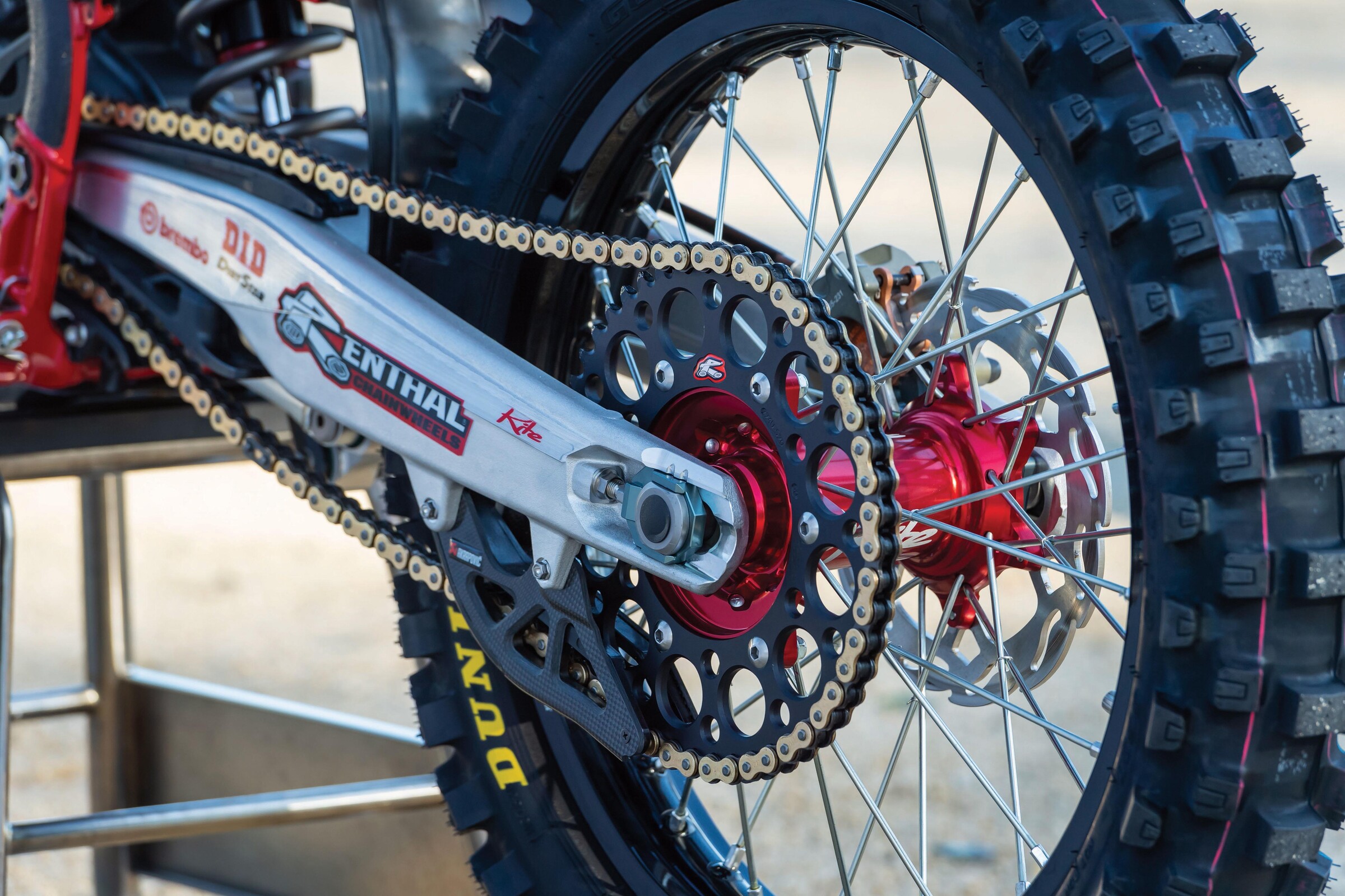 The race machine for #51 Justin Barcia