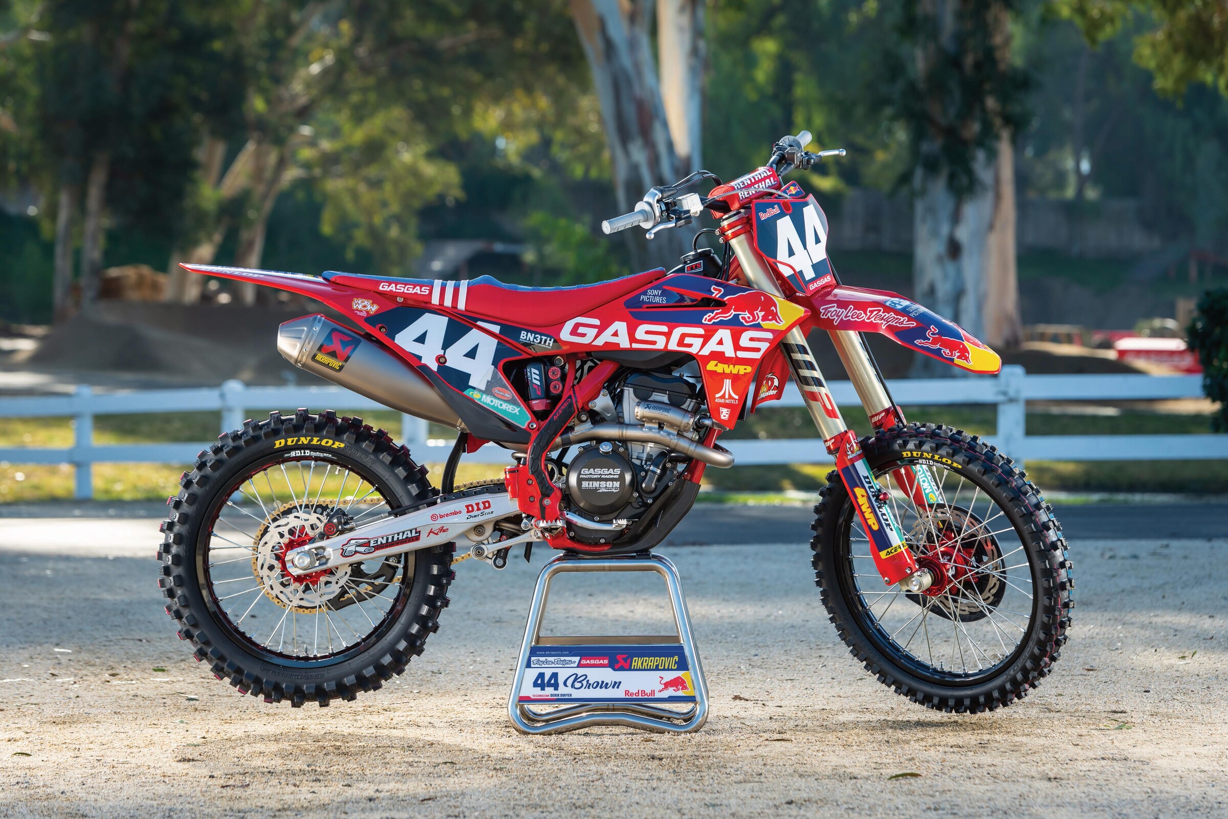 The race machine for #44 Pierce Brown