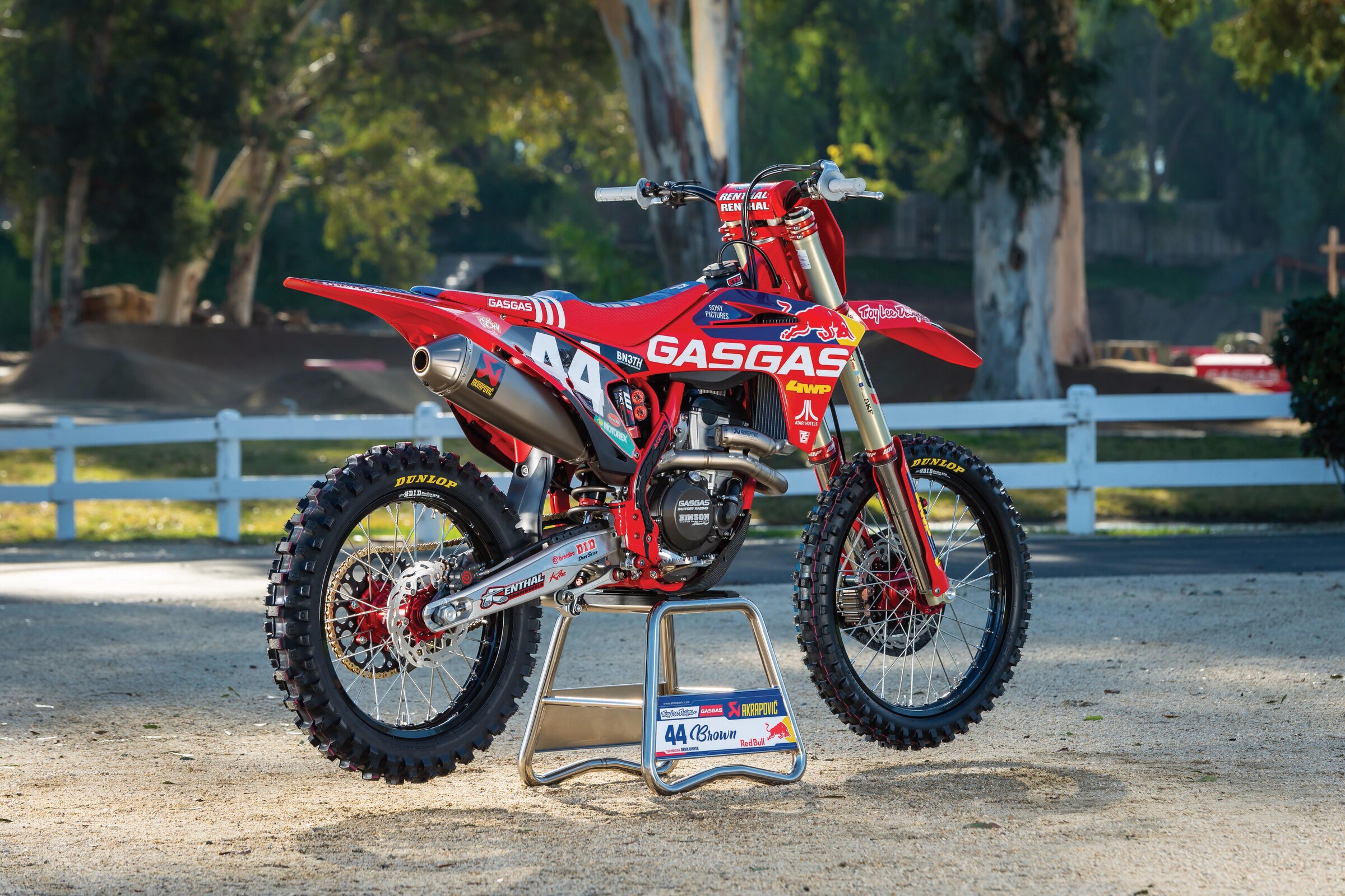 The race machine for #44 Pierce Brown