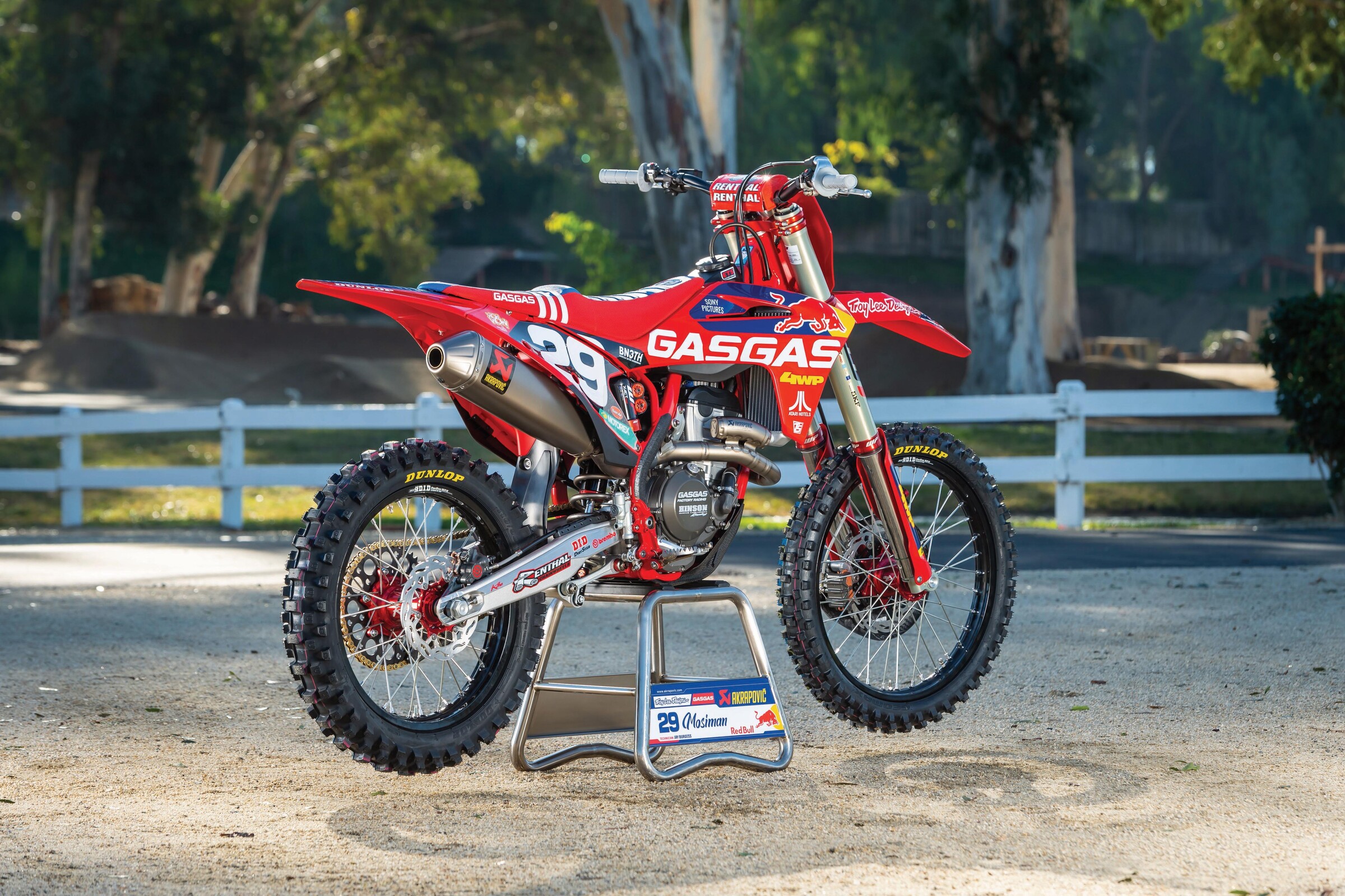 The race machine for #29 Michael Mosiman