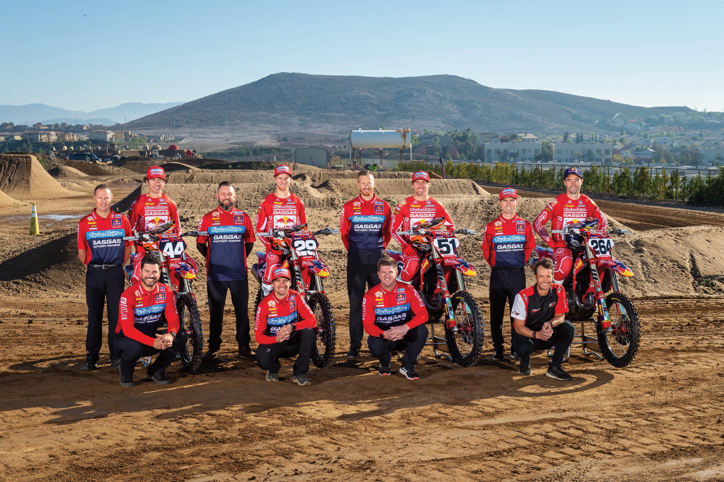 2022 Troy Lee Designs/Red Bull/GasGas Factory Racing team.