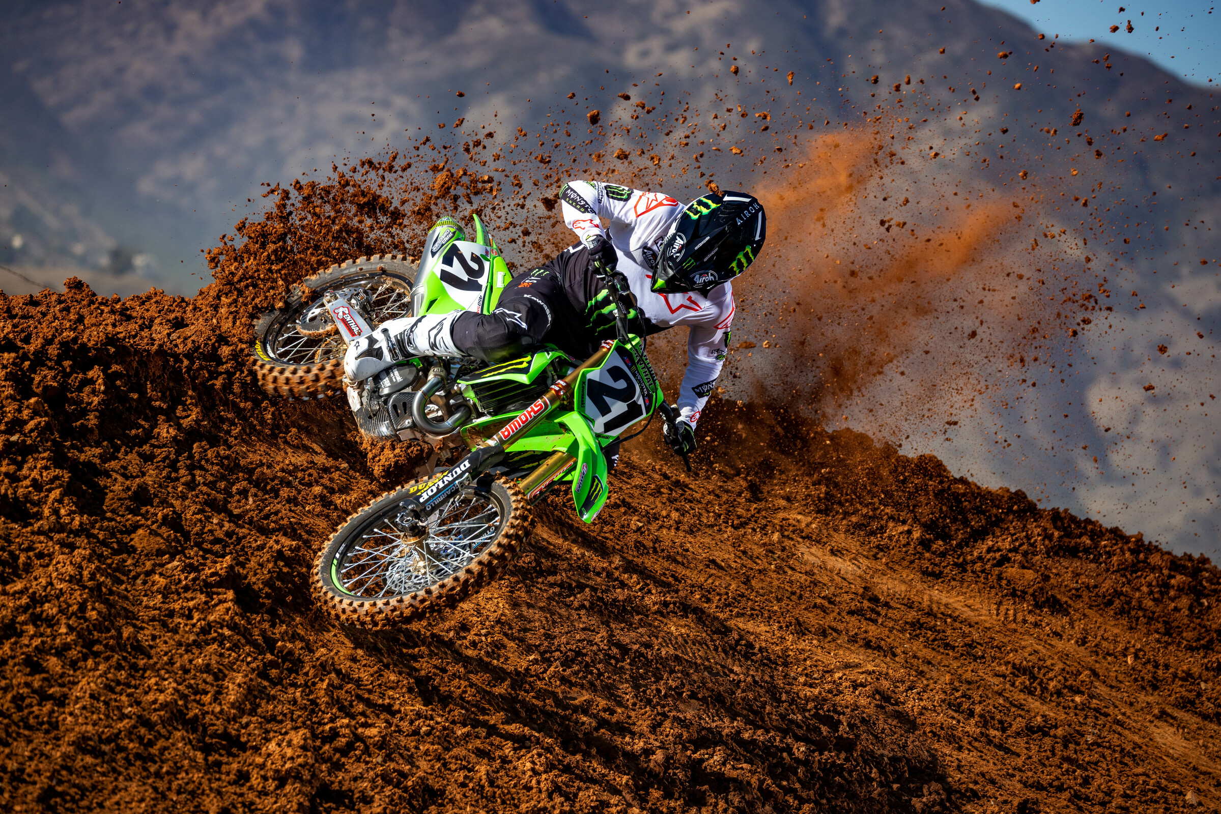 Jason Anderson is said to be flying at the test track.