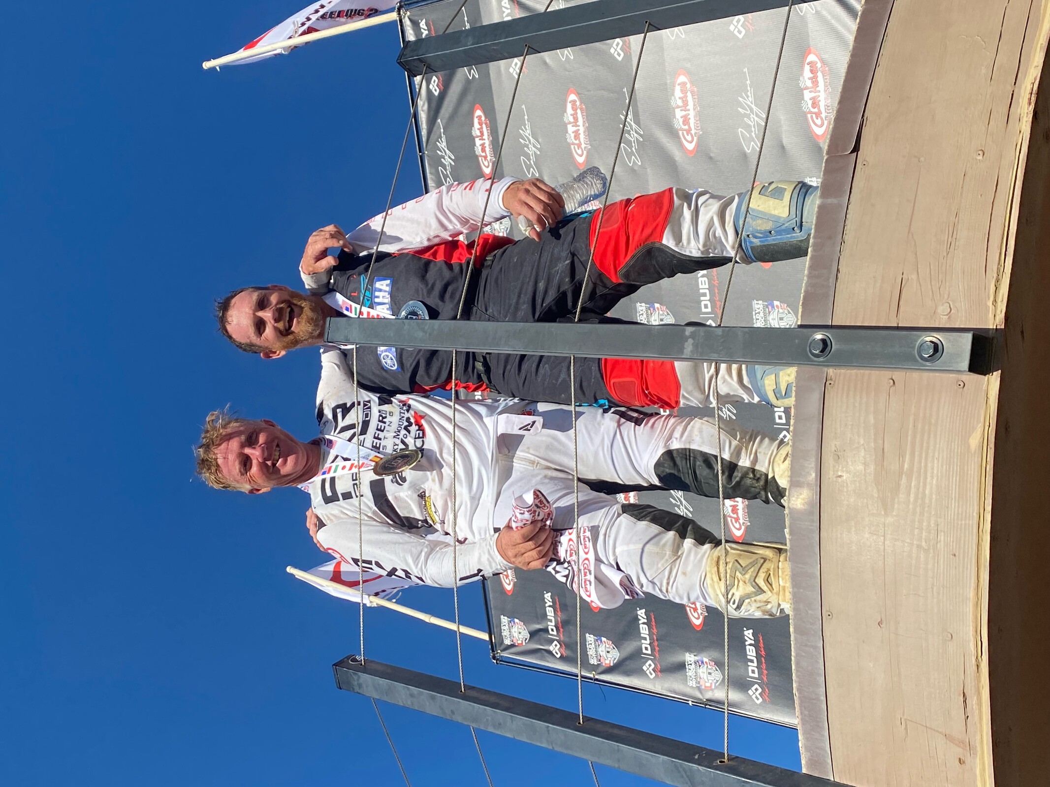 Kris Keefer and Travis Preston