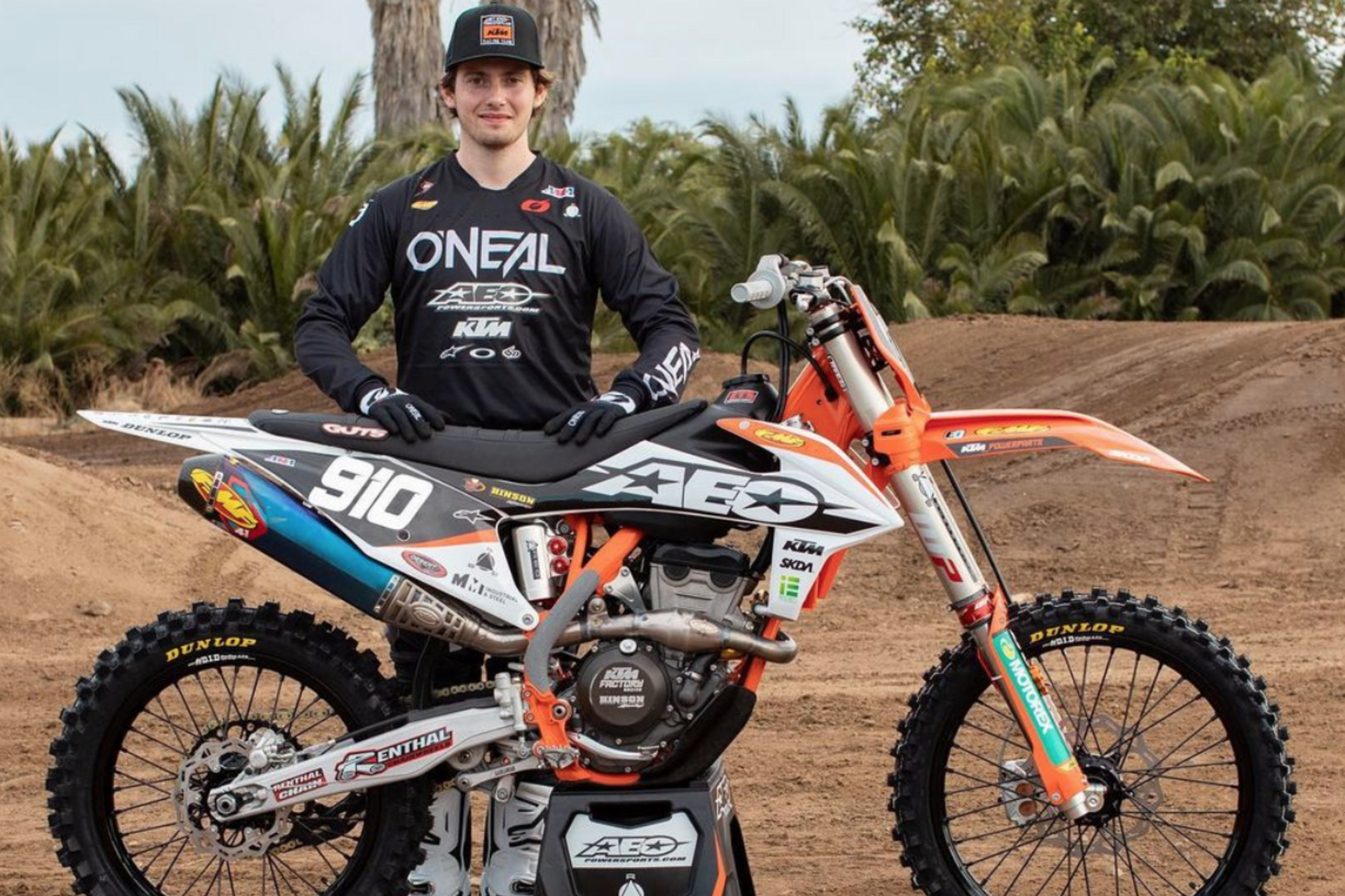 Carson Brown Joins AEO Powersports KTM Racing as Fill-In Rider [Update]