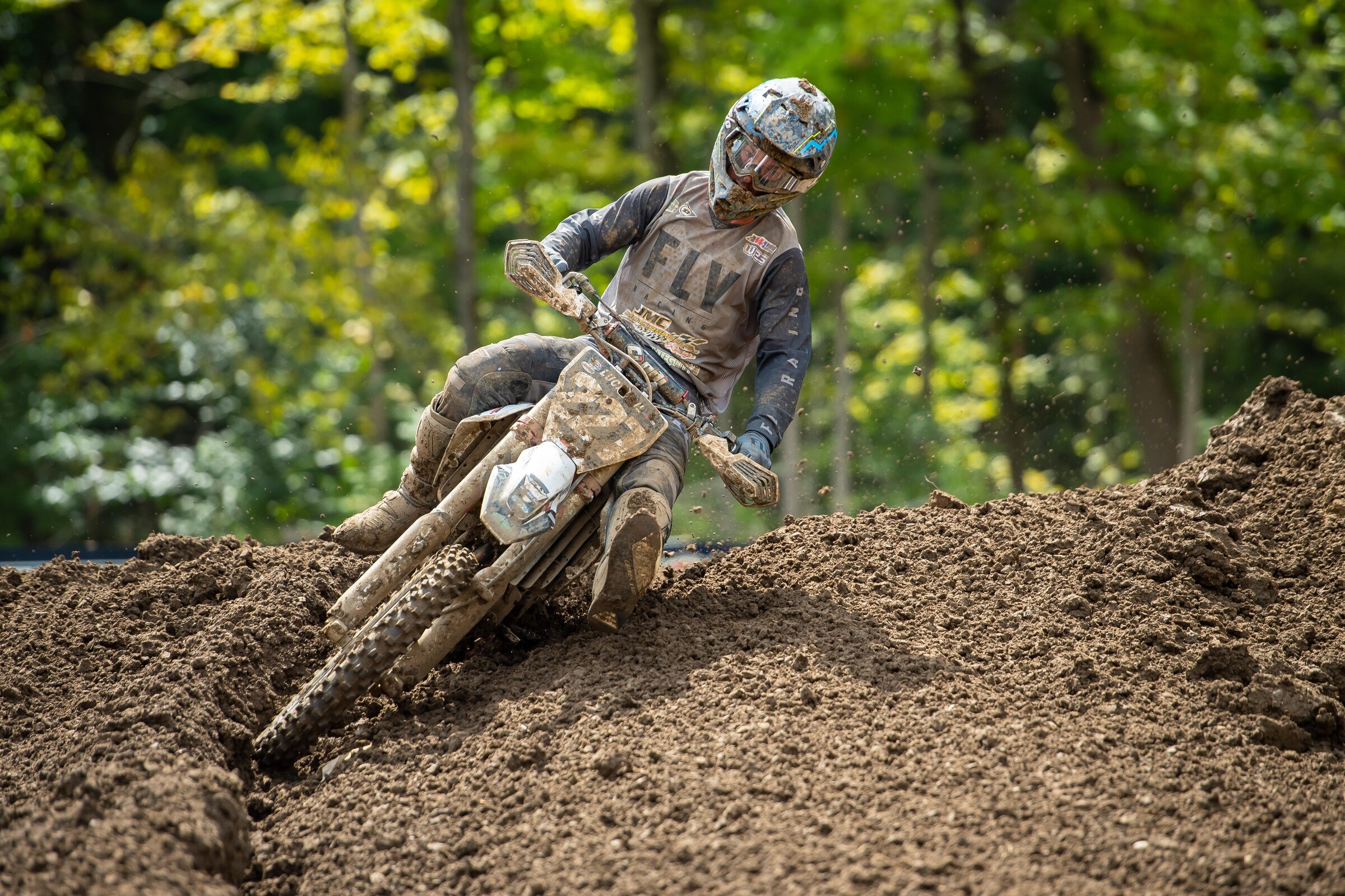 Kelley at the 2020 Ironman National, racing for JMC Motorsports Husqvarna.