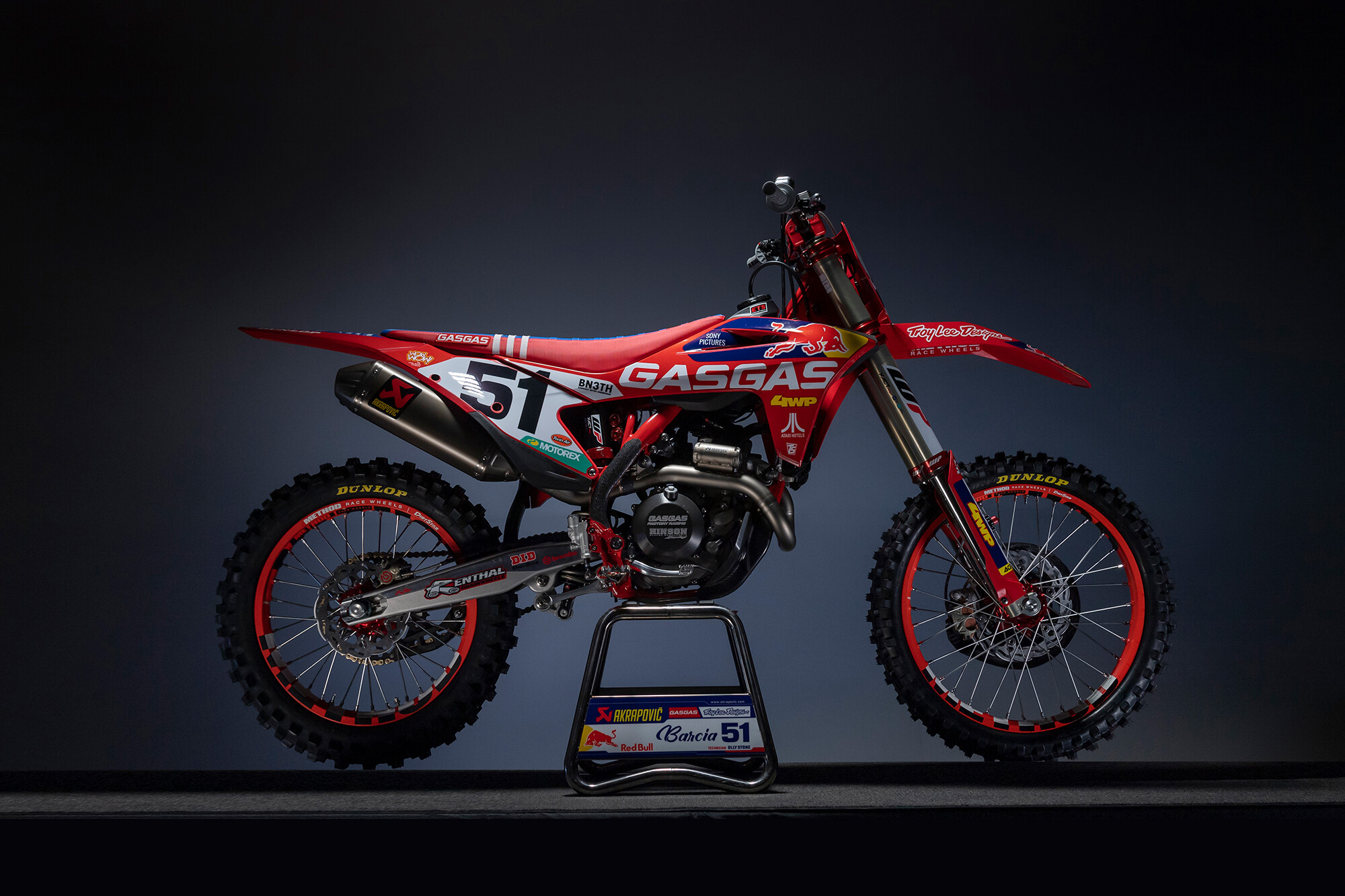 Justin Barcia's A1 bike