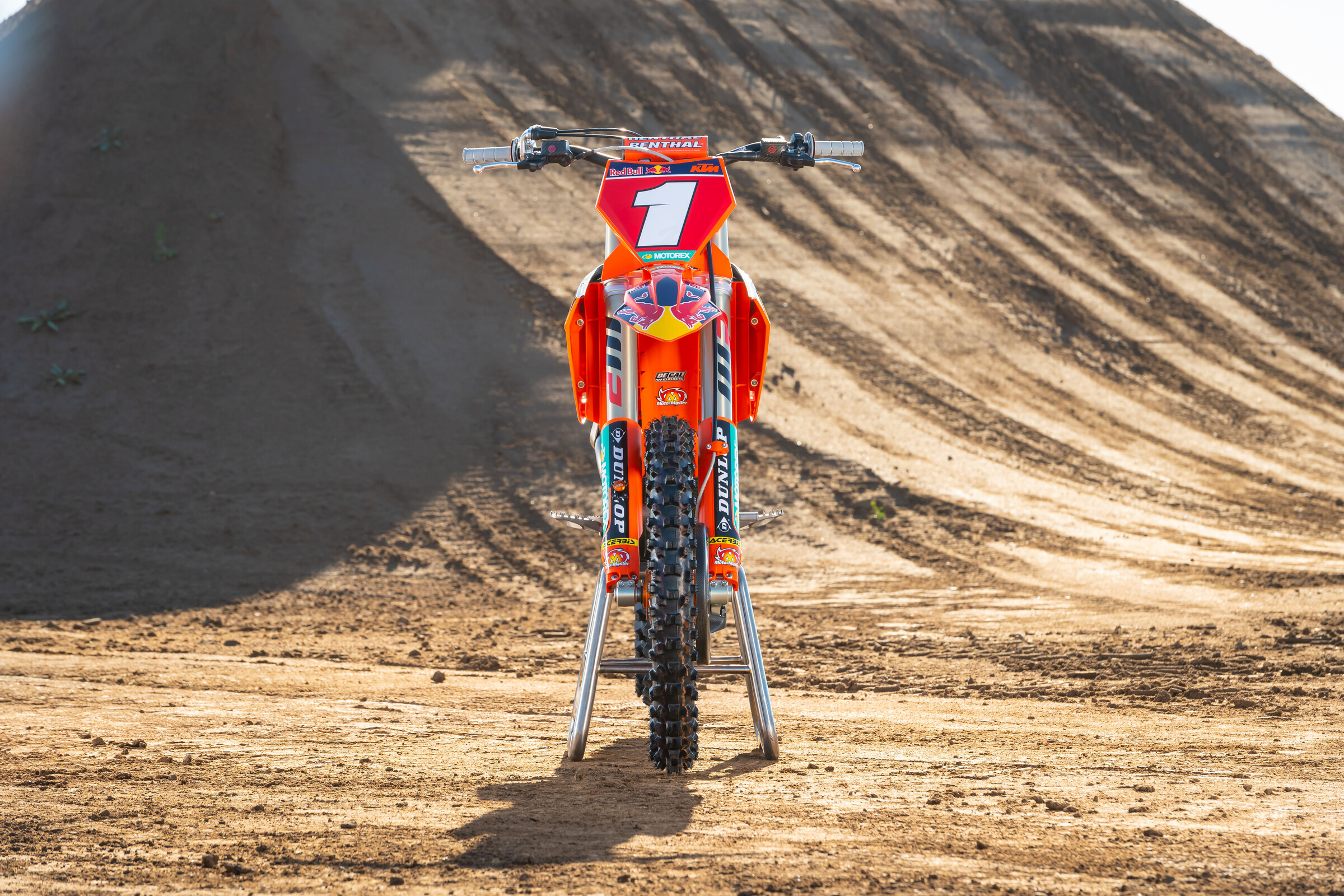 Cooper Webb's all-new 2022 450 KTM SX-F Factory Edition.