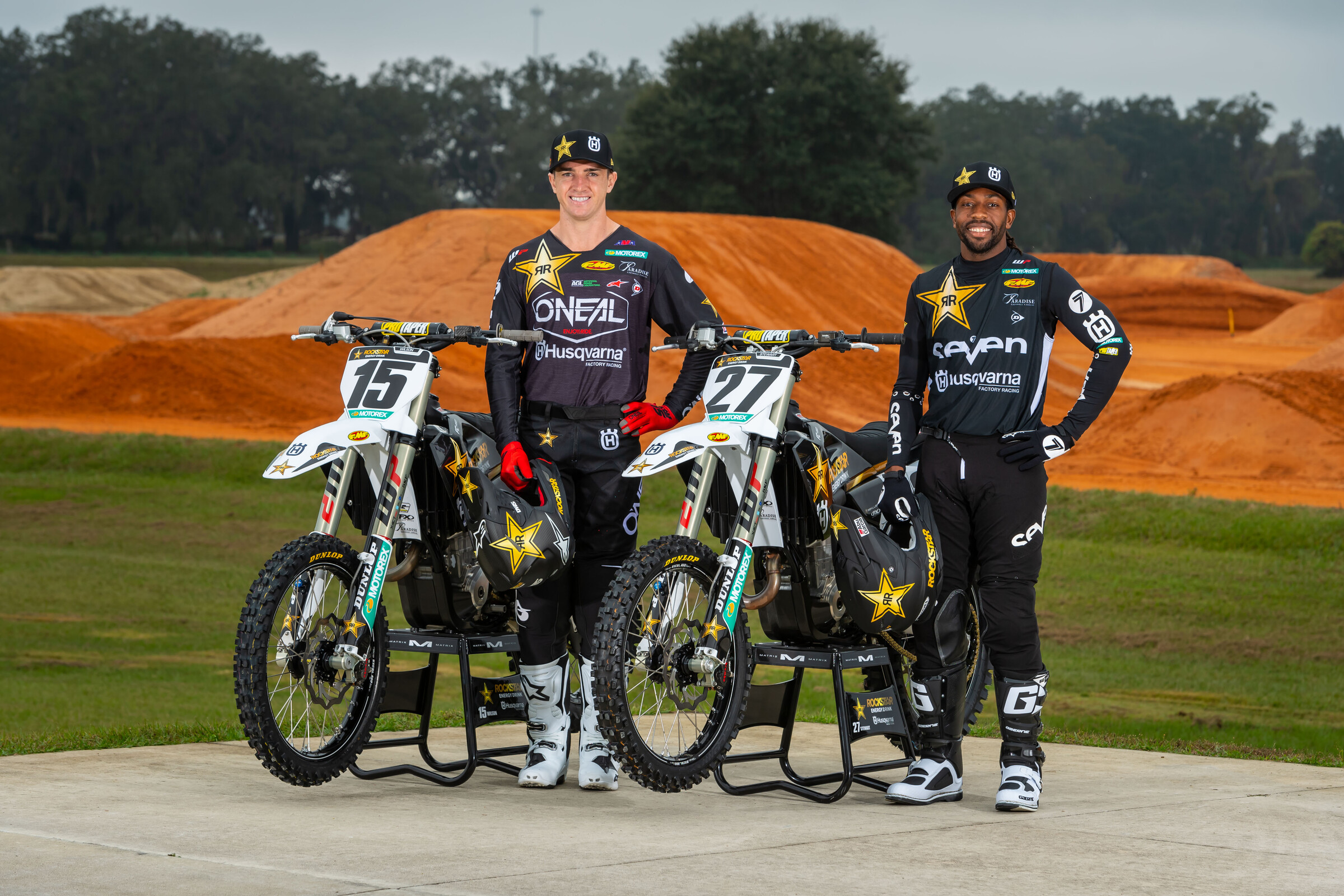 Dean Wilson and Malcolm Stewart