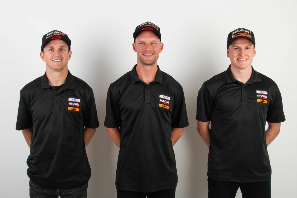 Joey Savatgy, Shane McElrath, and Max Anstie