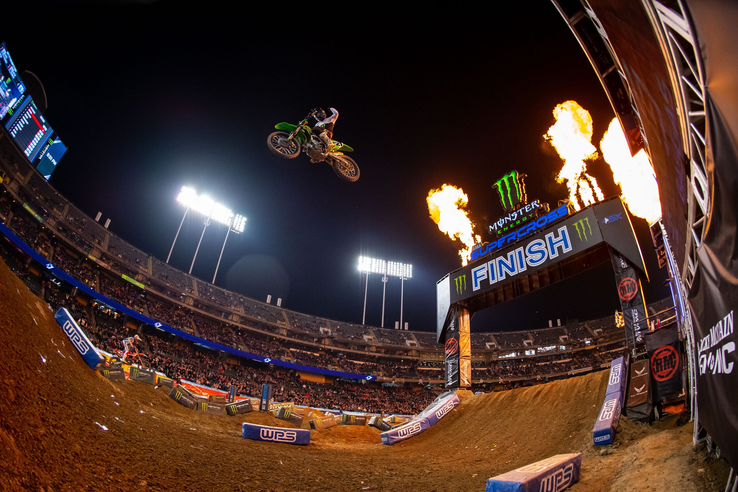 Jason Anderson earned his first 450SX win since 2018 at Oakland.
