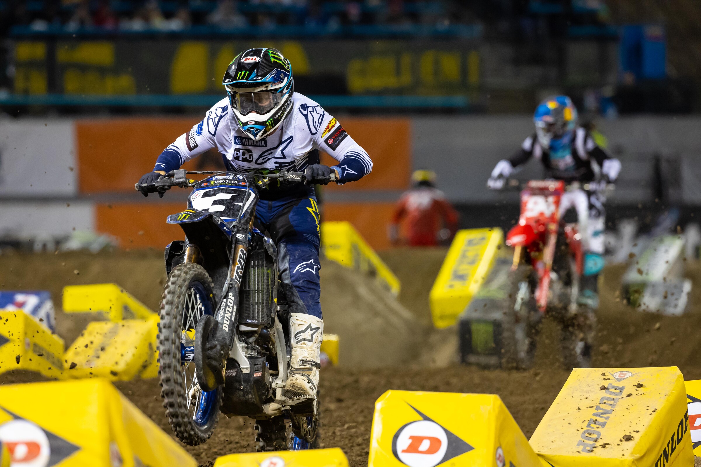 Eli Tomac improved this week to end up fourth.