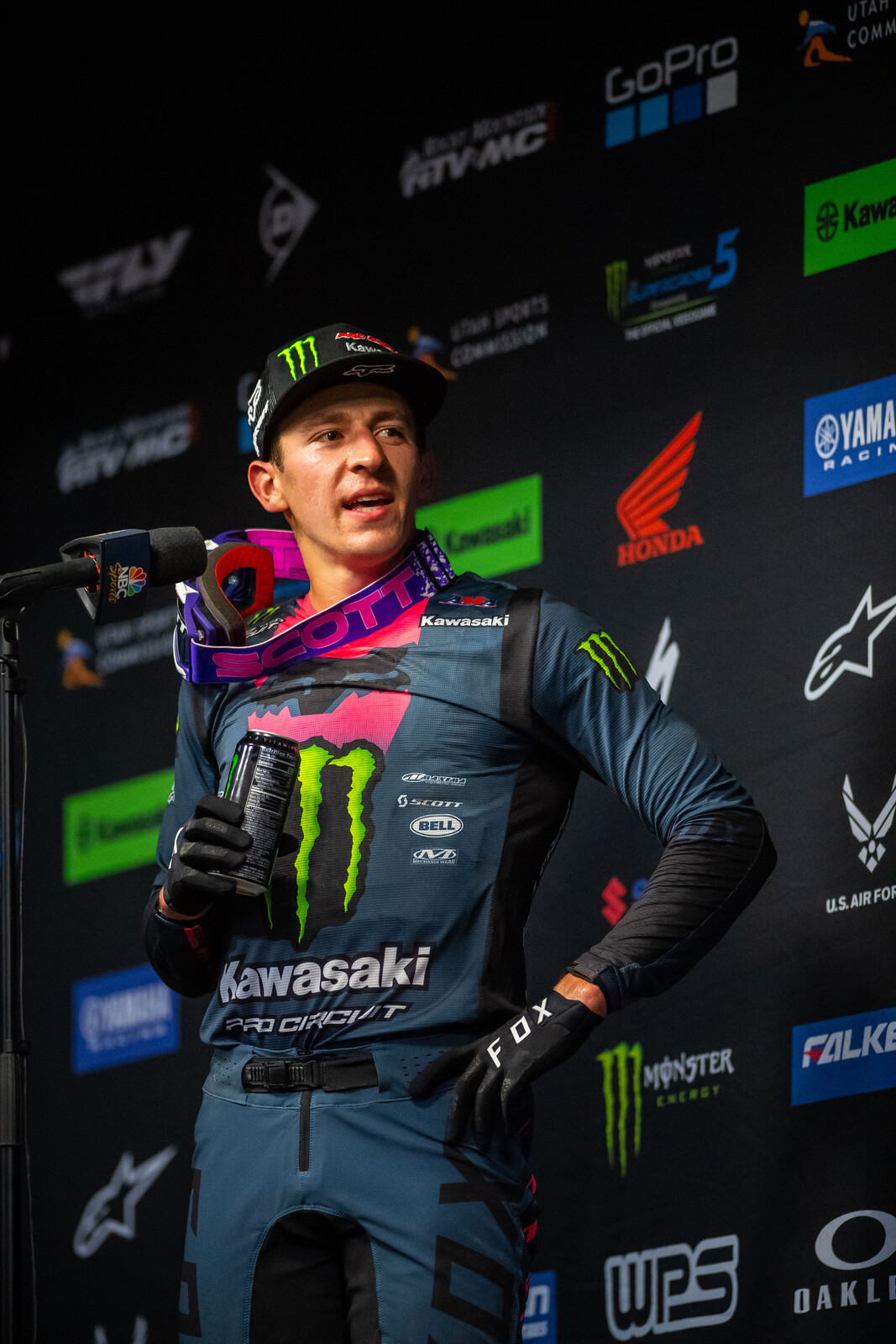 Seth Hammaker was back on the podium again for the second time in as many weeks.