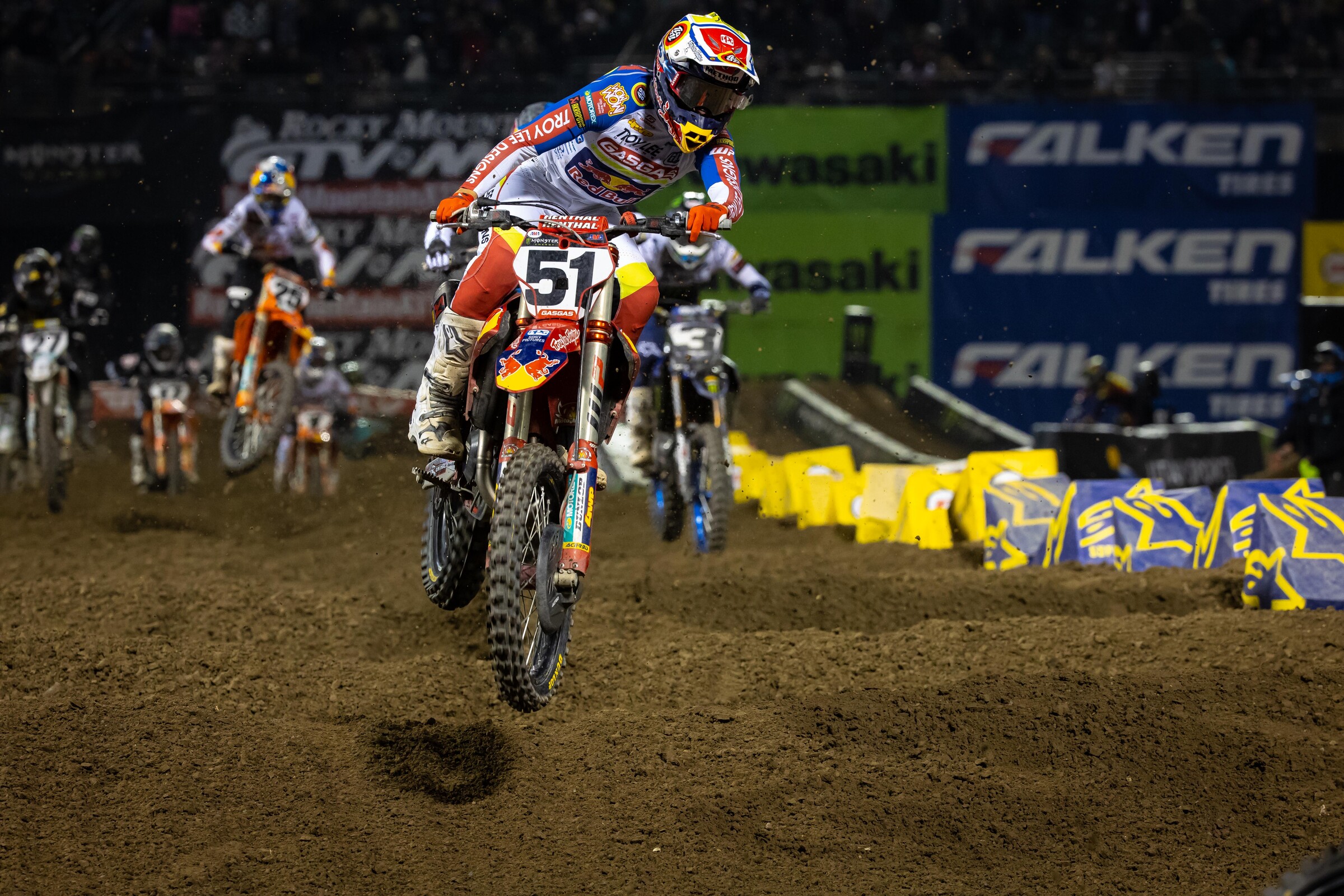 For the third straight season, Justin Barcia will have the points lead following the second round.