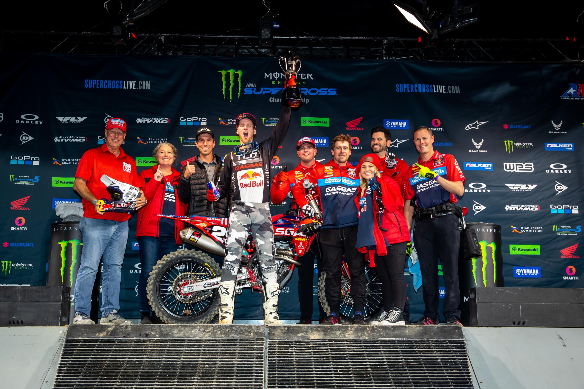 Michael Mosiman and the Troy Lee Designs/Red Bull/GasGas Factory Racing team.