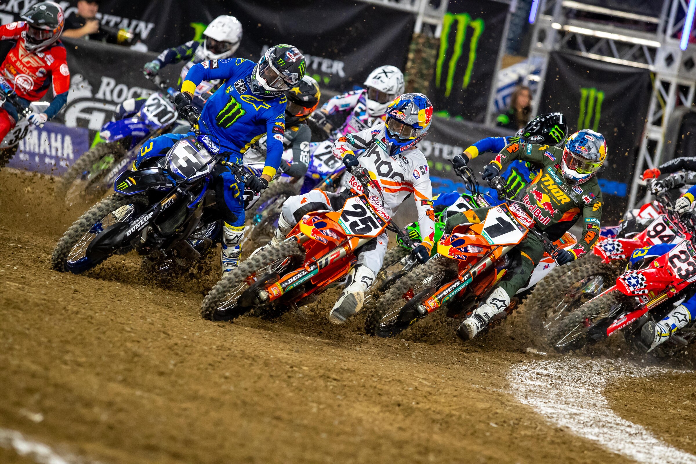 Tomac got off to a much better start at round three compared to the first two rounds.