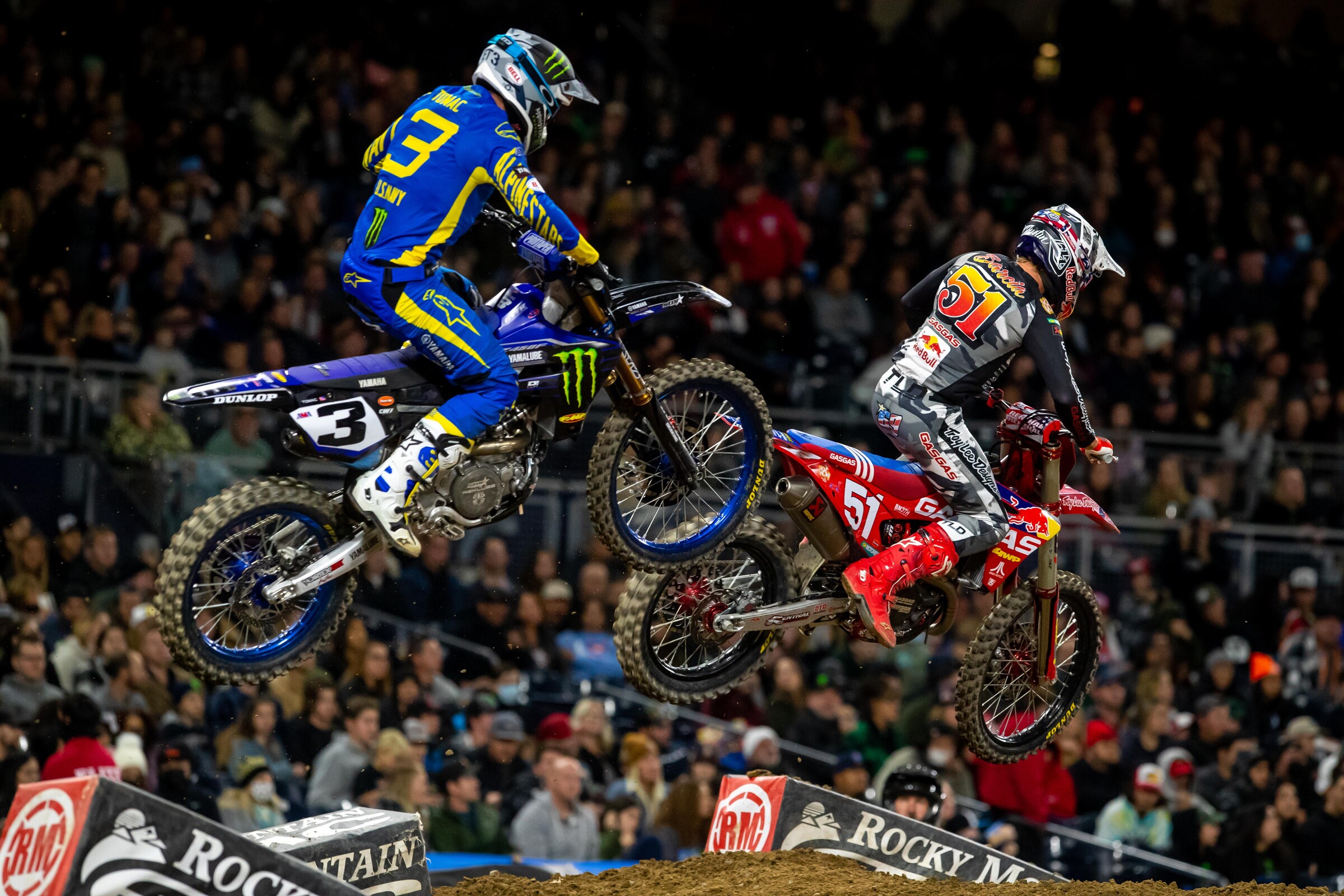 Military Appreciation Photo Gallery from 2022 San Diego Supercross Racer X