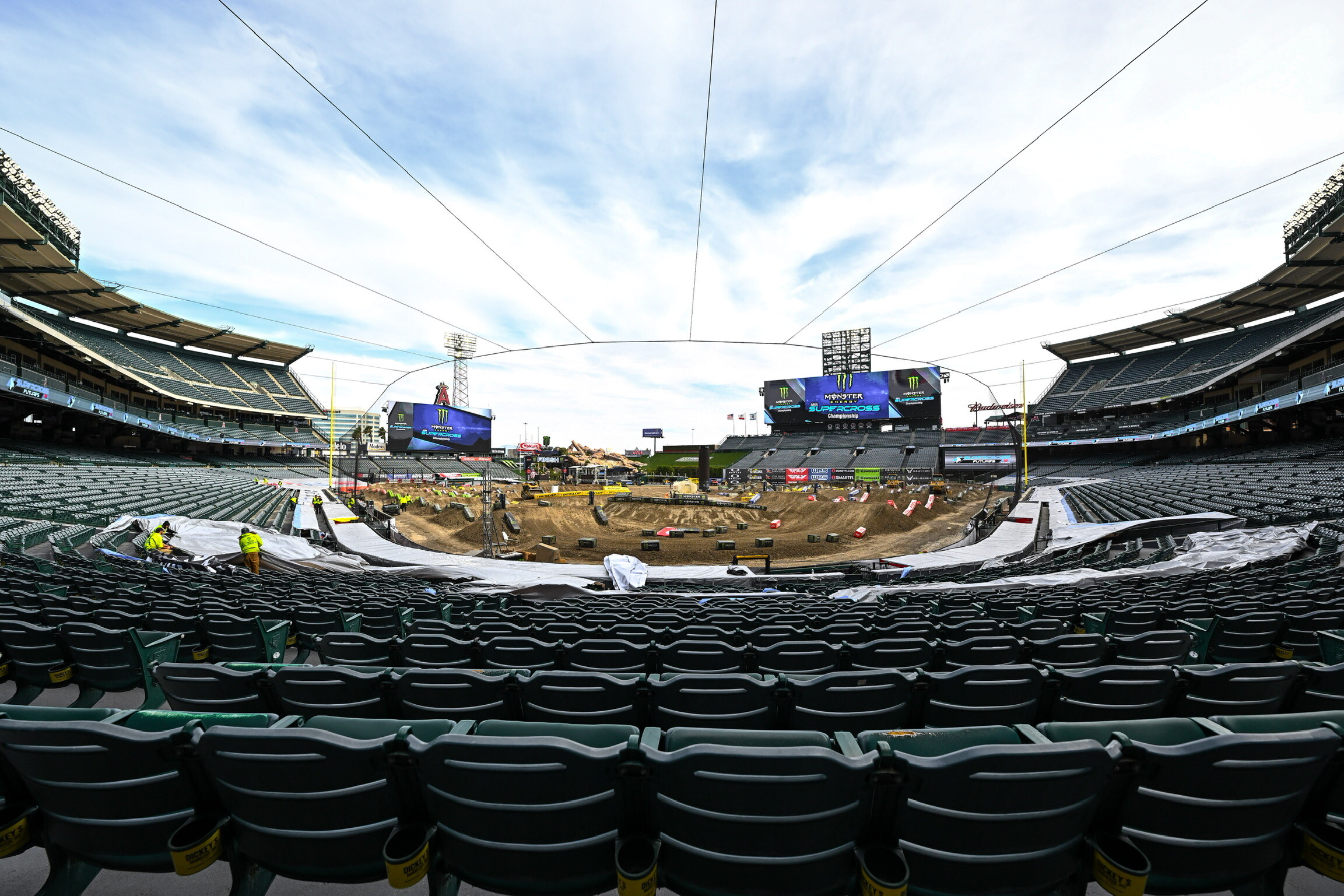 We are back at Angel Stadium for the second time this year.