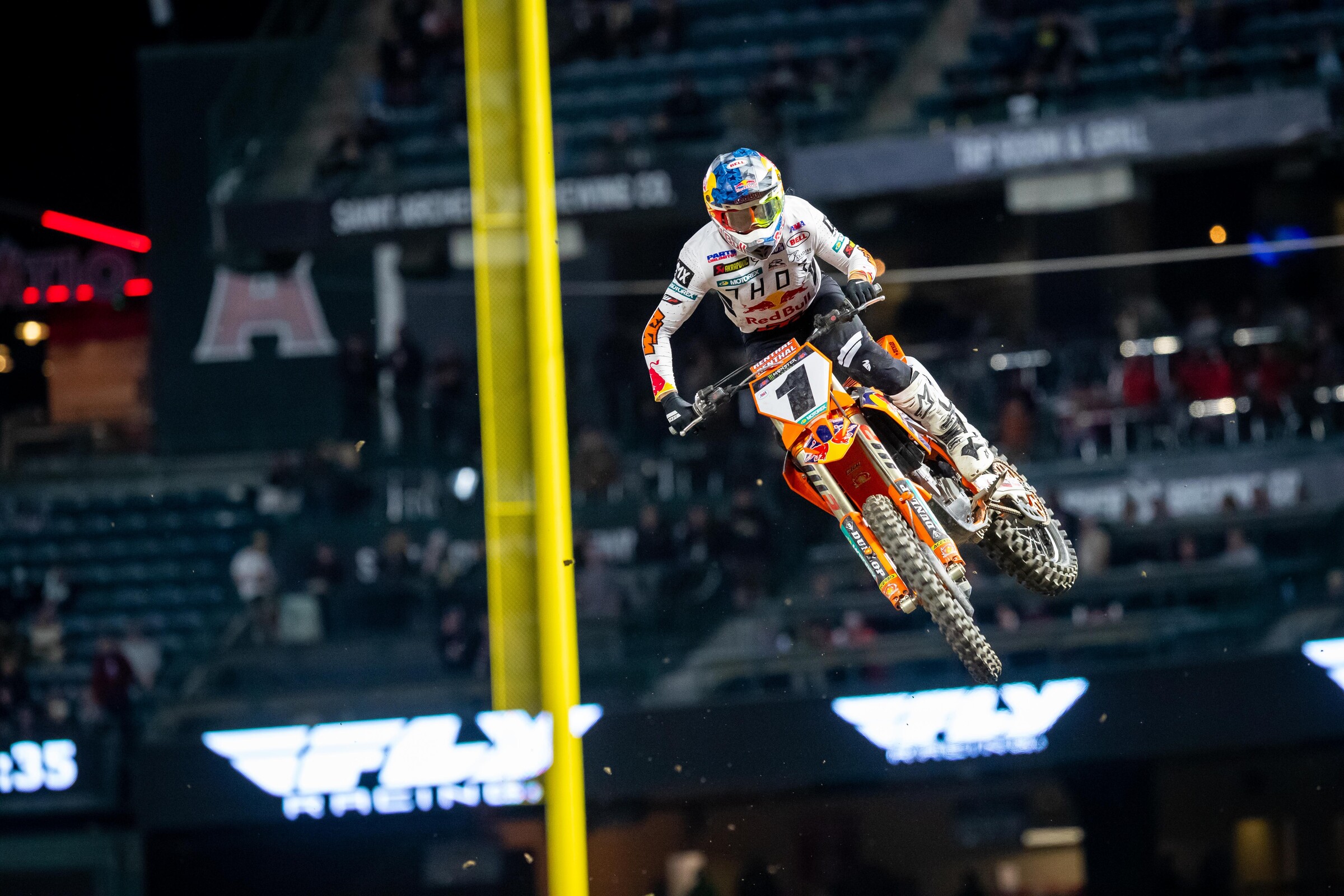 Cooper Webb sits 12 points down through four rounds of the 2022 season.