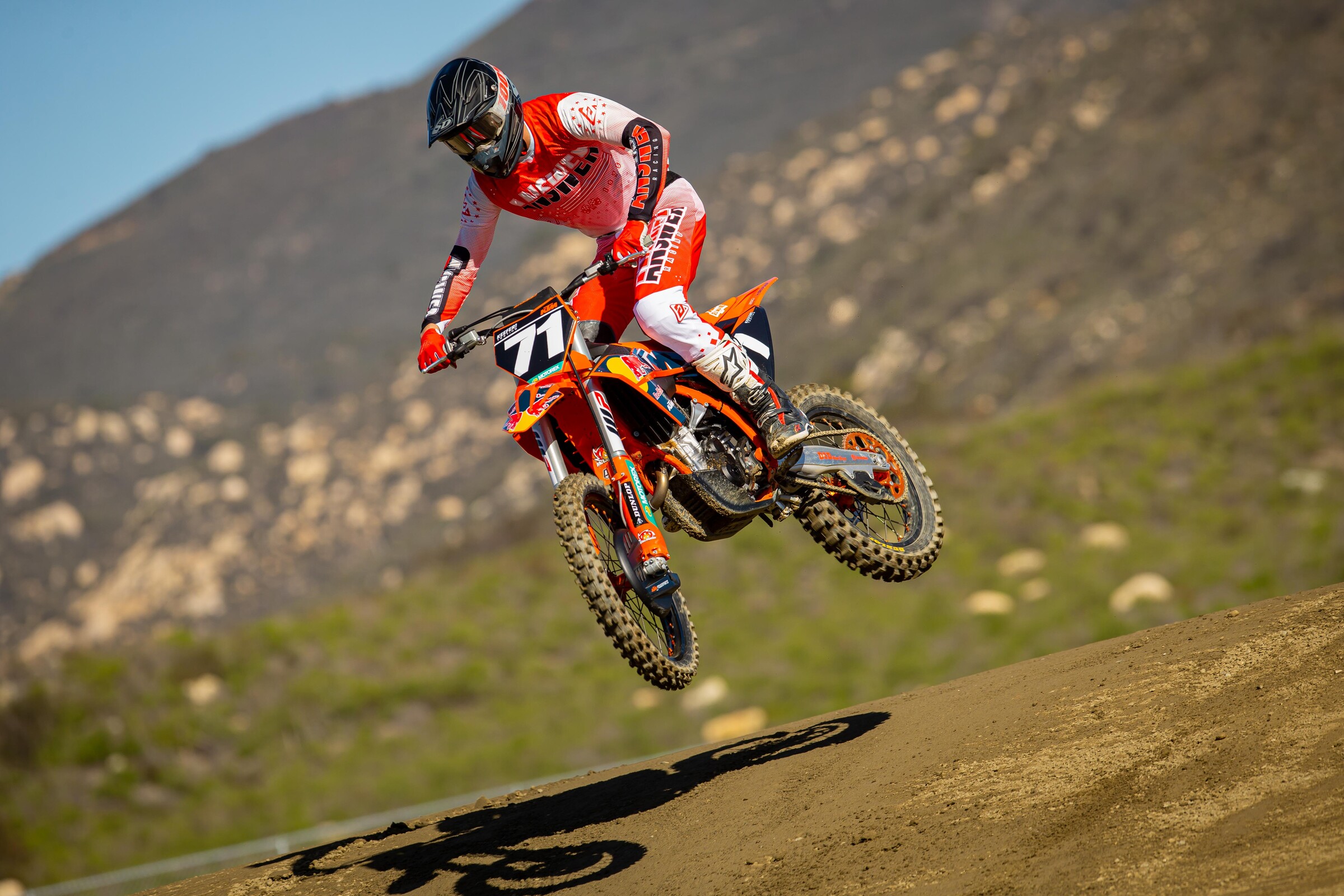 Jax Pascal on the 2022 KTM 250 SX-F Factory Edition.