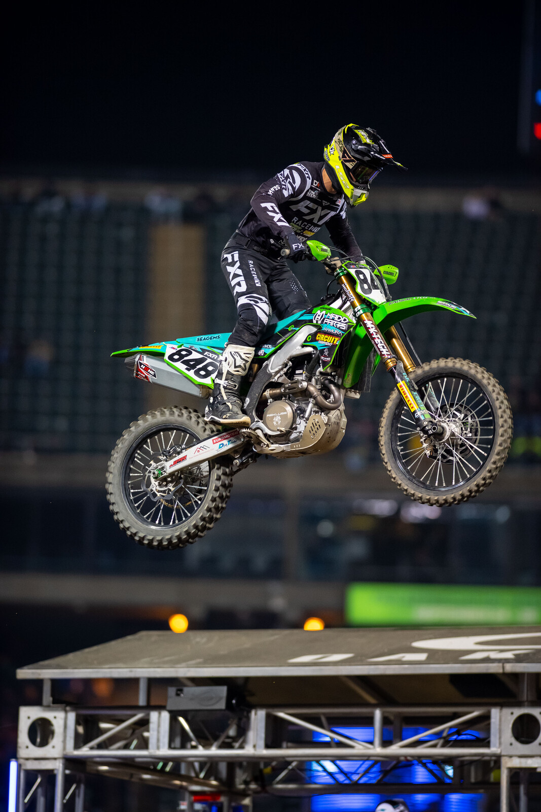 Joan Cros at the Oakland Supercross.