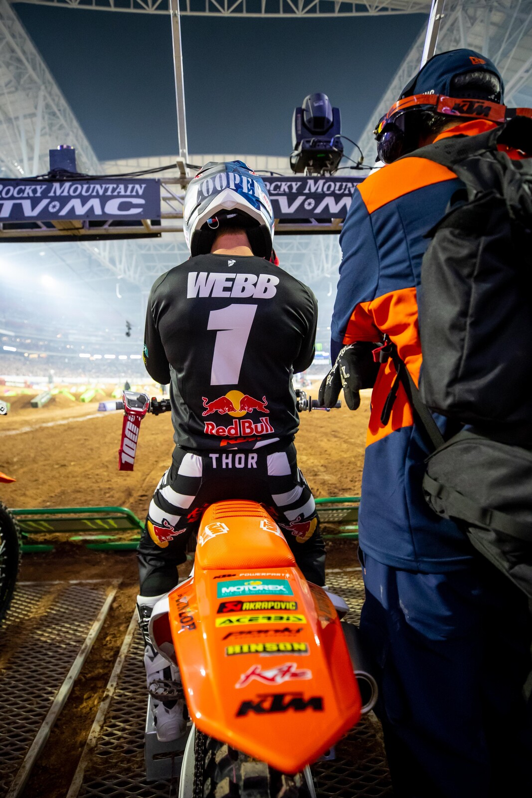 Webb and Rivera on the line.